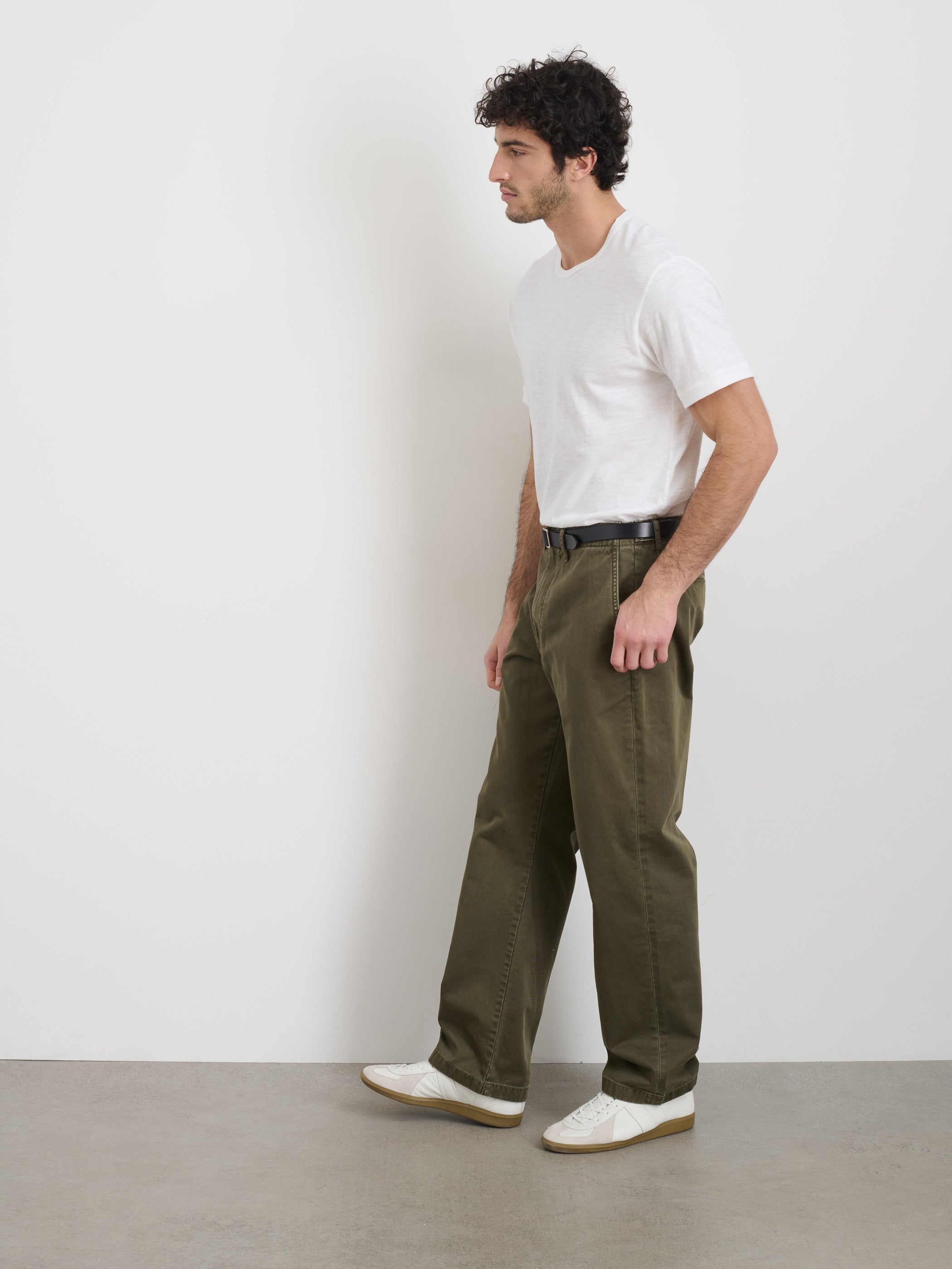 Straight Leg Pant In Vintage Wash Chino