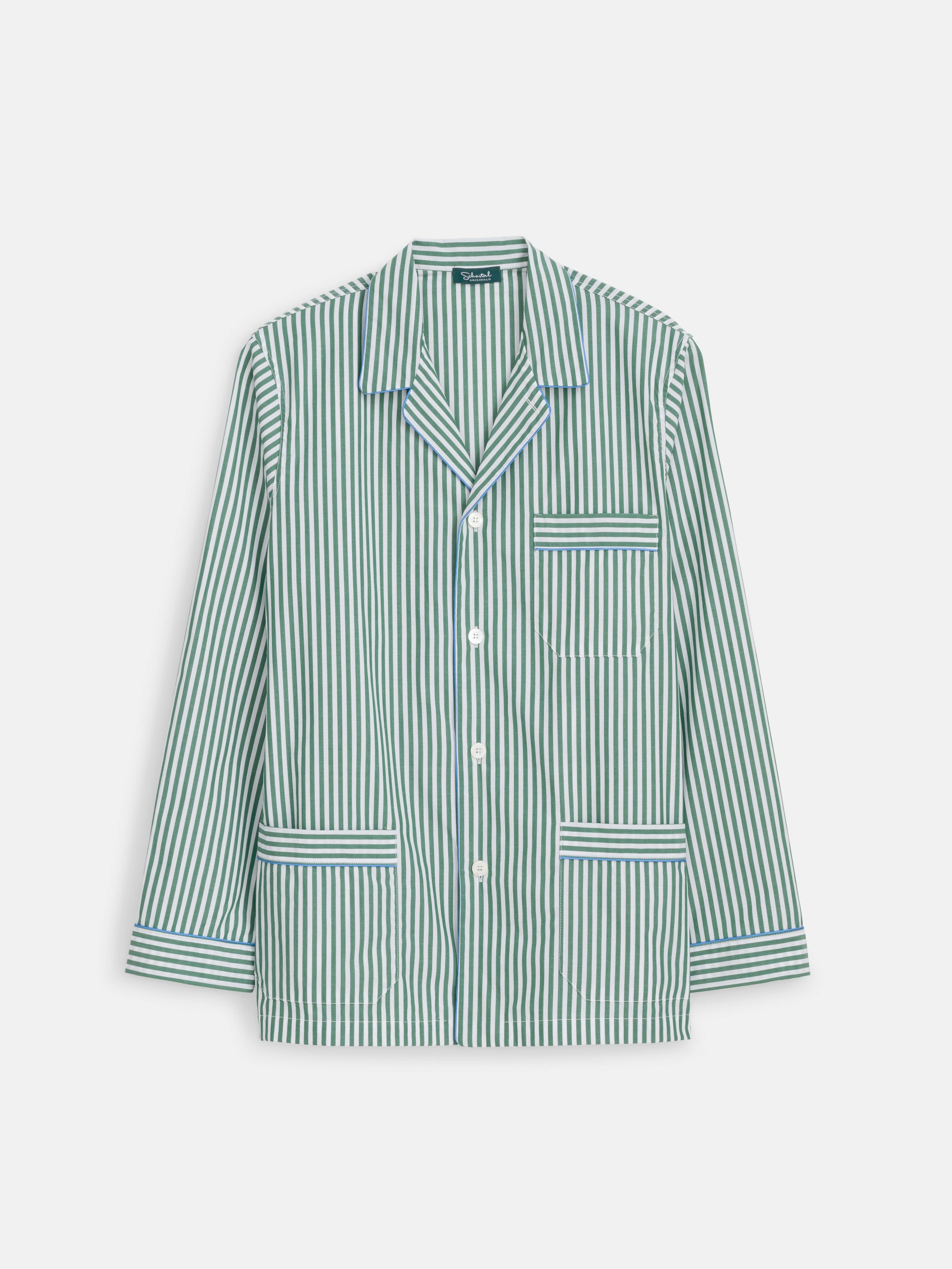 Schostal x Alex Mill Striped Long Sleeve Pajama Set