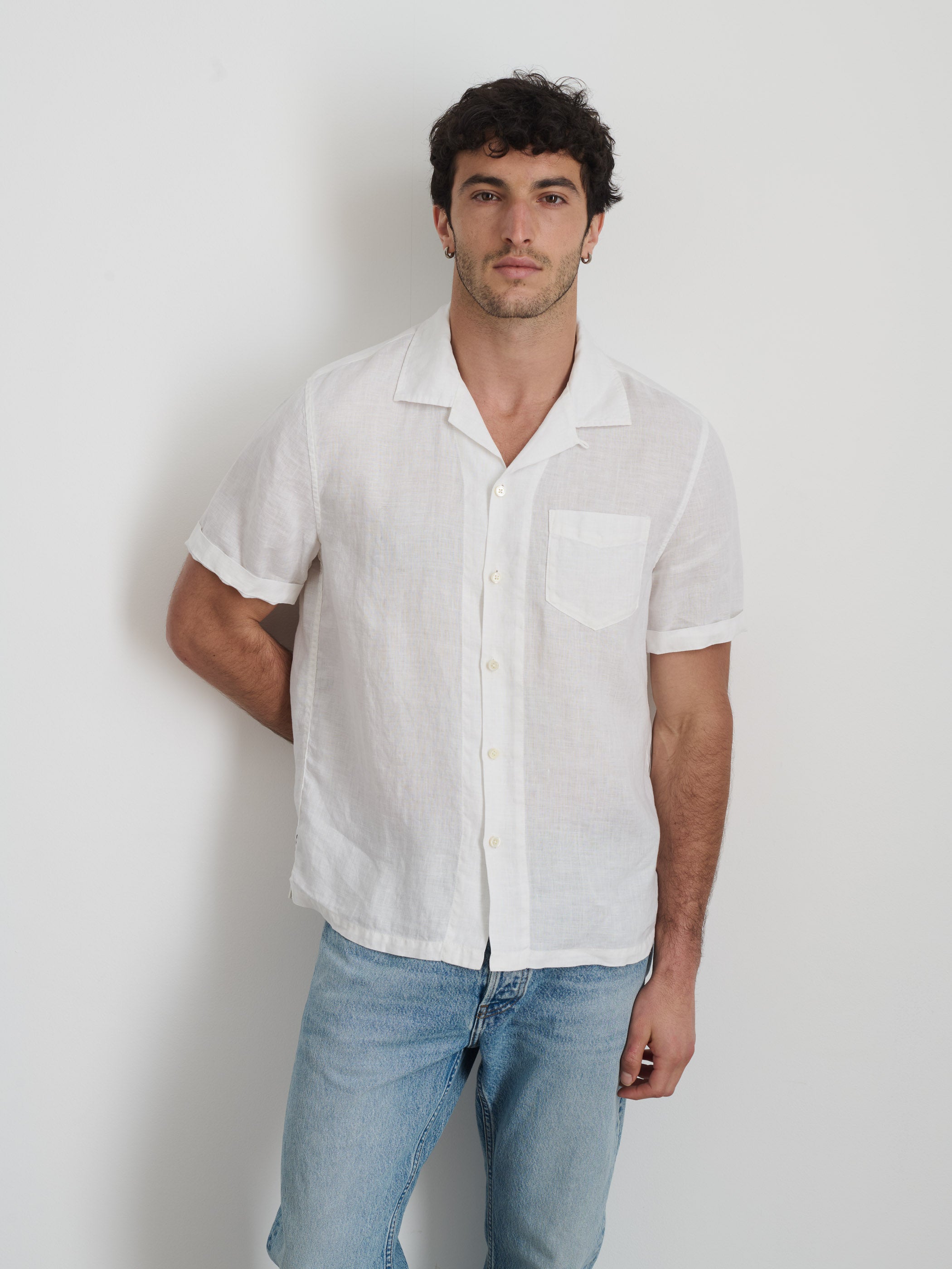 Camp Shirt In Linen