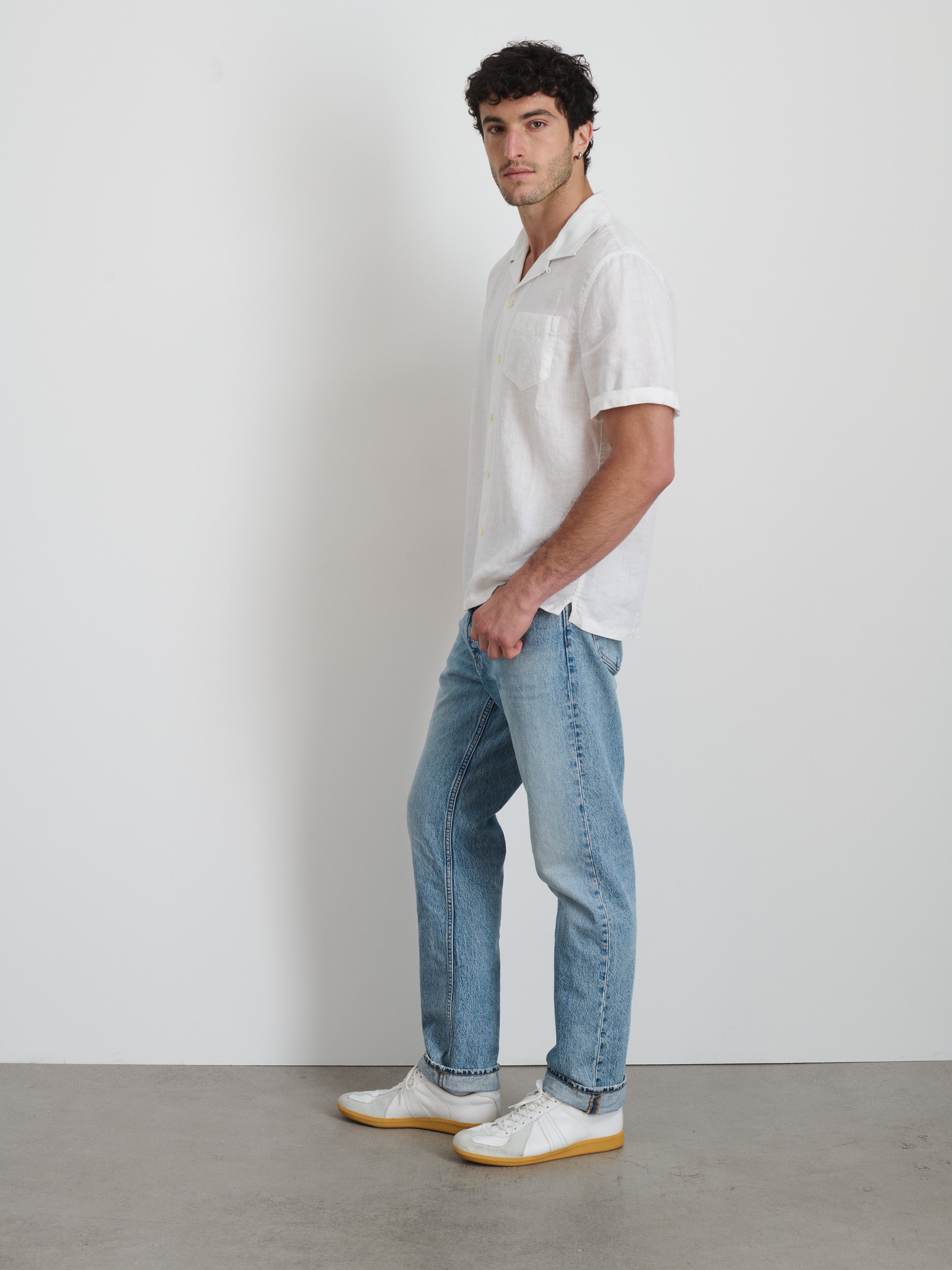 Camp Shirt In Linen