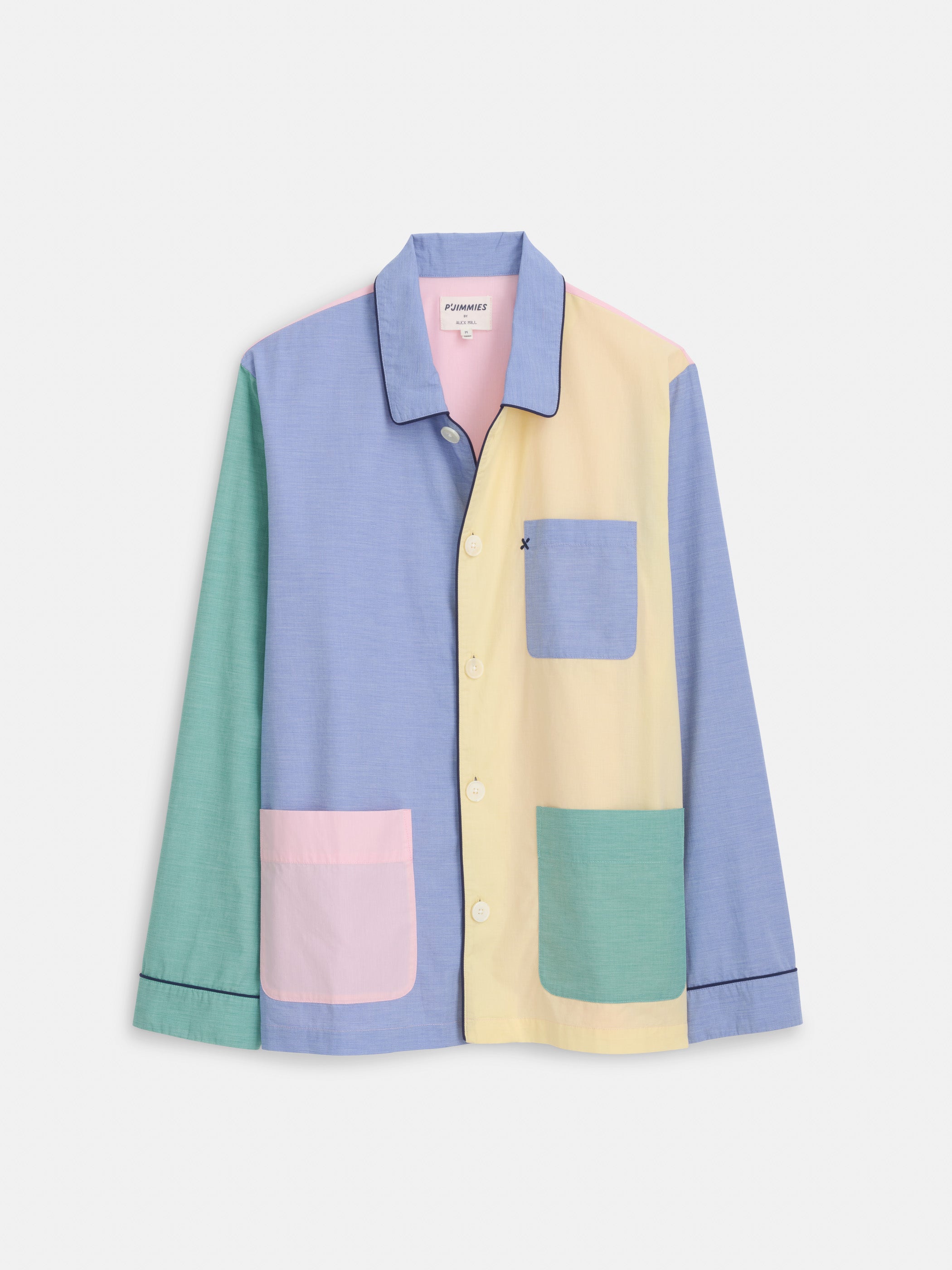 P'Jimmies Sleep Shirt in Colorblock