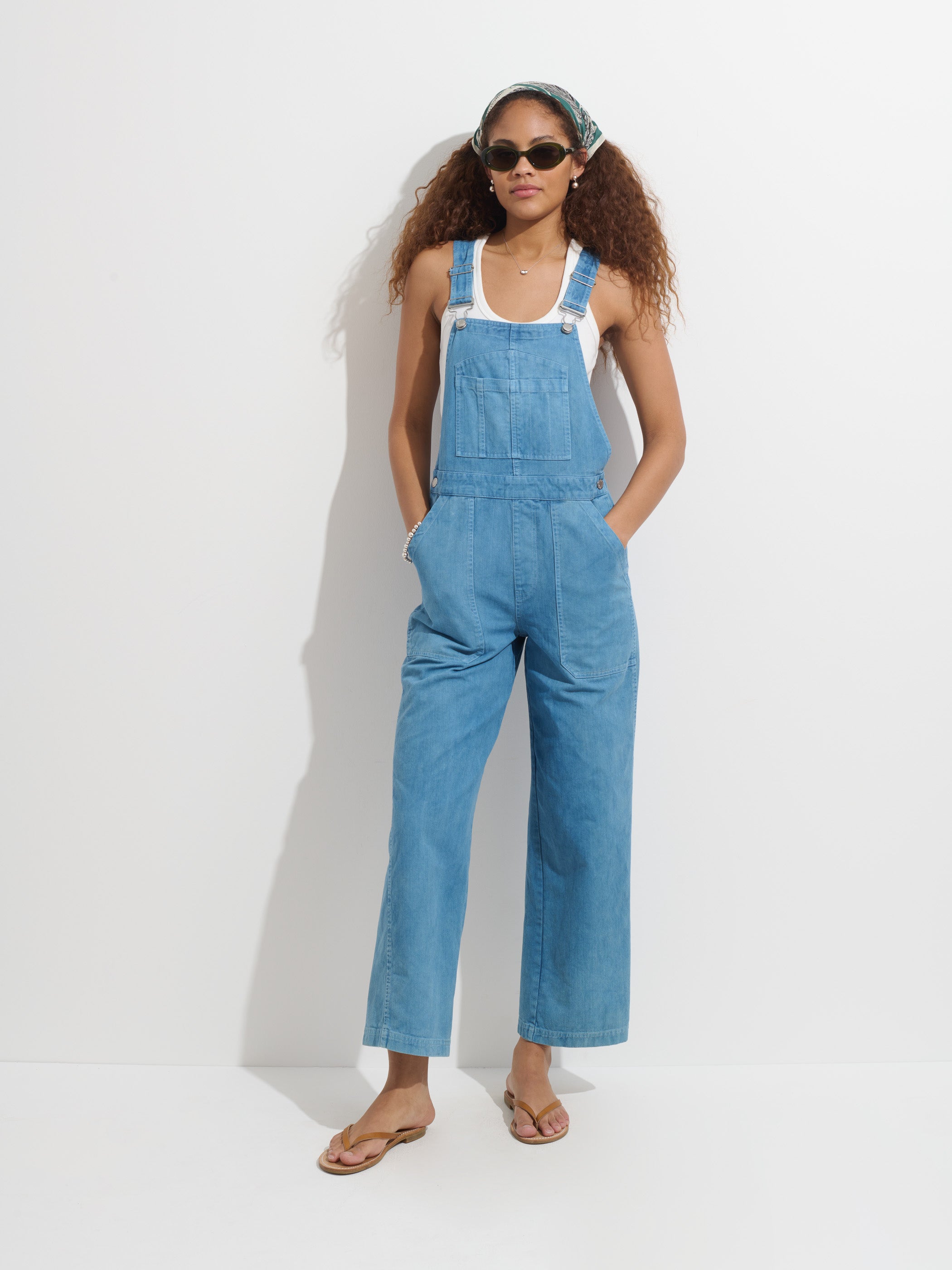 Lili Overall In Botanical Dye