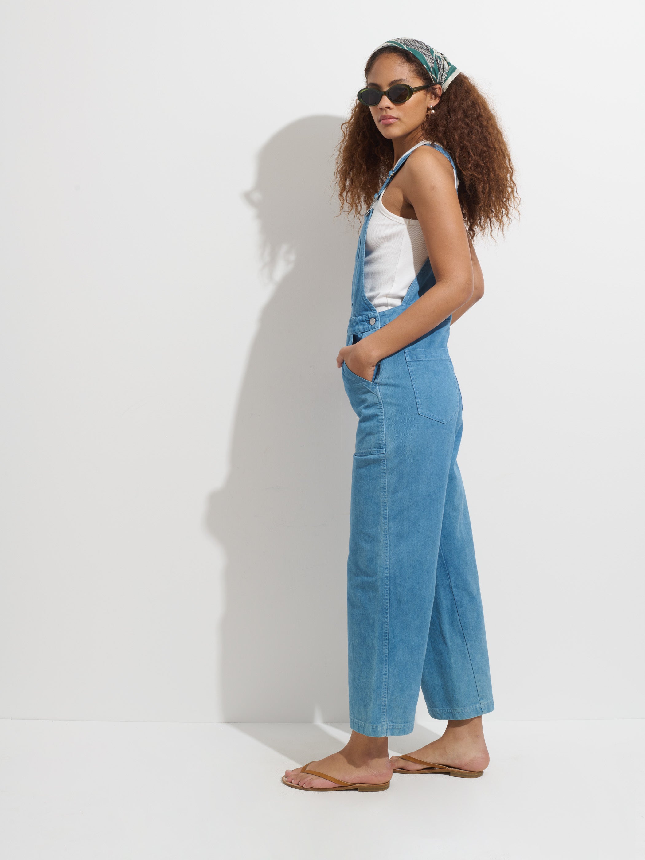 Lili Overall In Botanical Dye