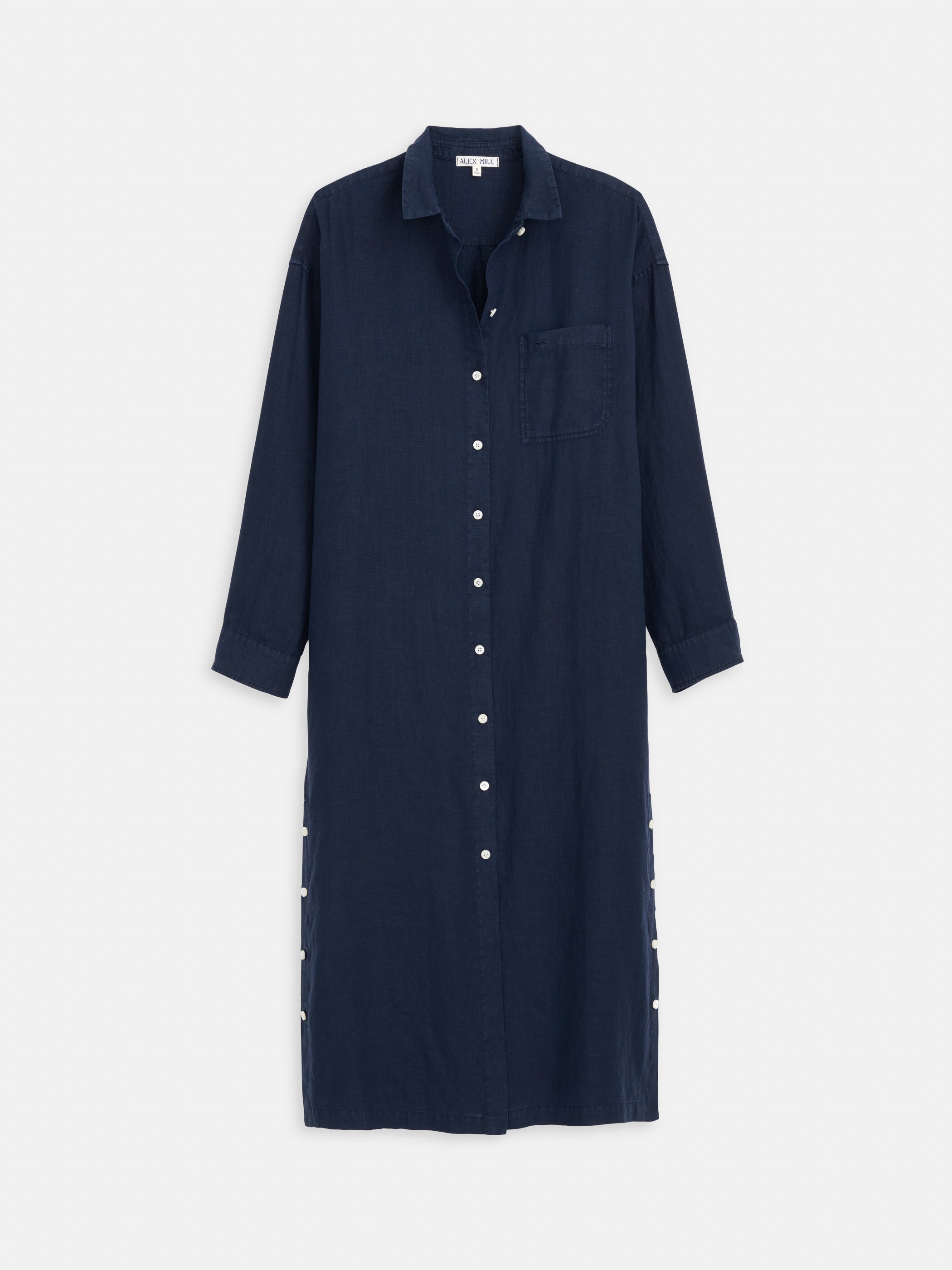 Kerry Shirtdress In Linen