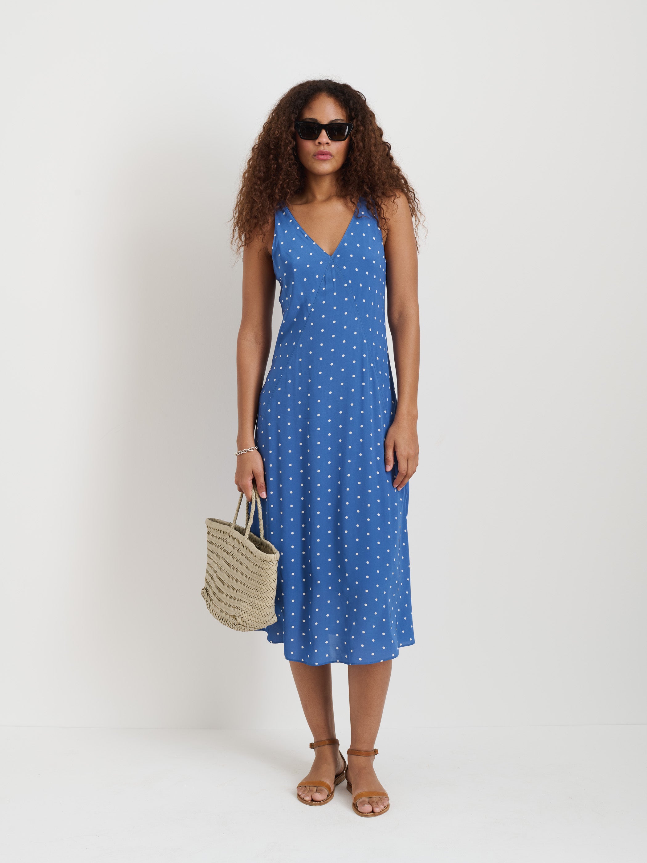 Flora Dress In Dot