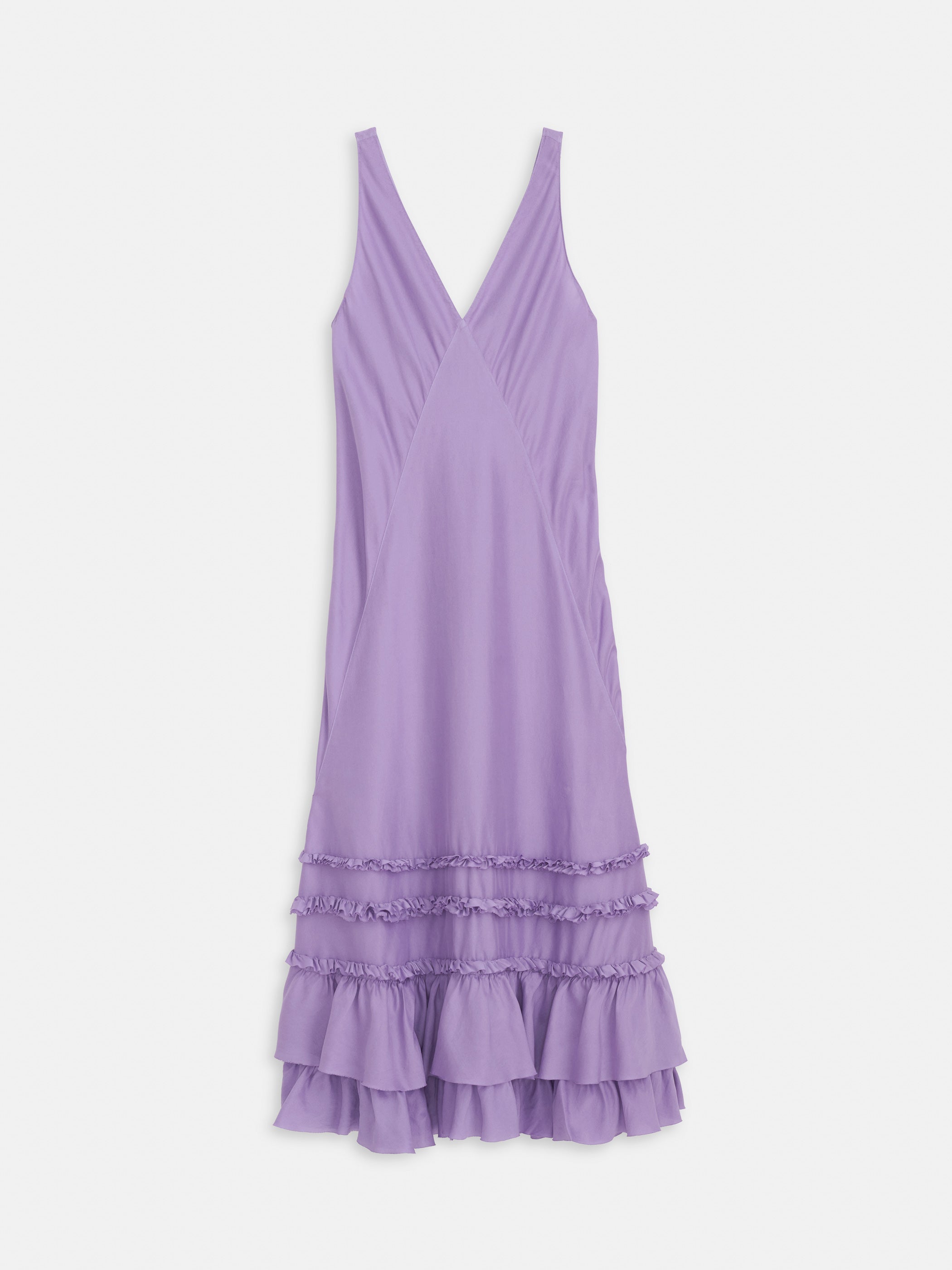 Lilly Dress In Washed Silk