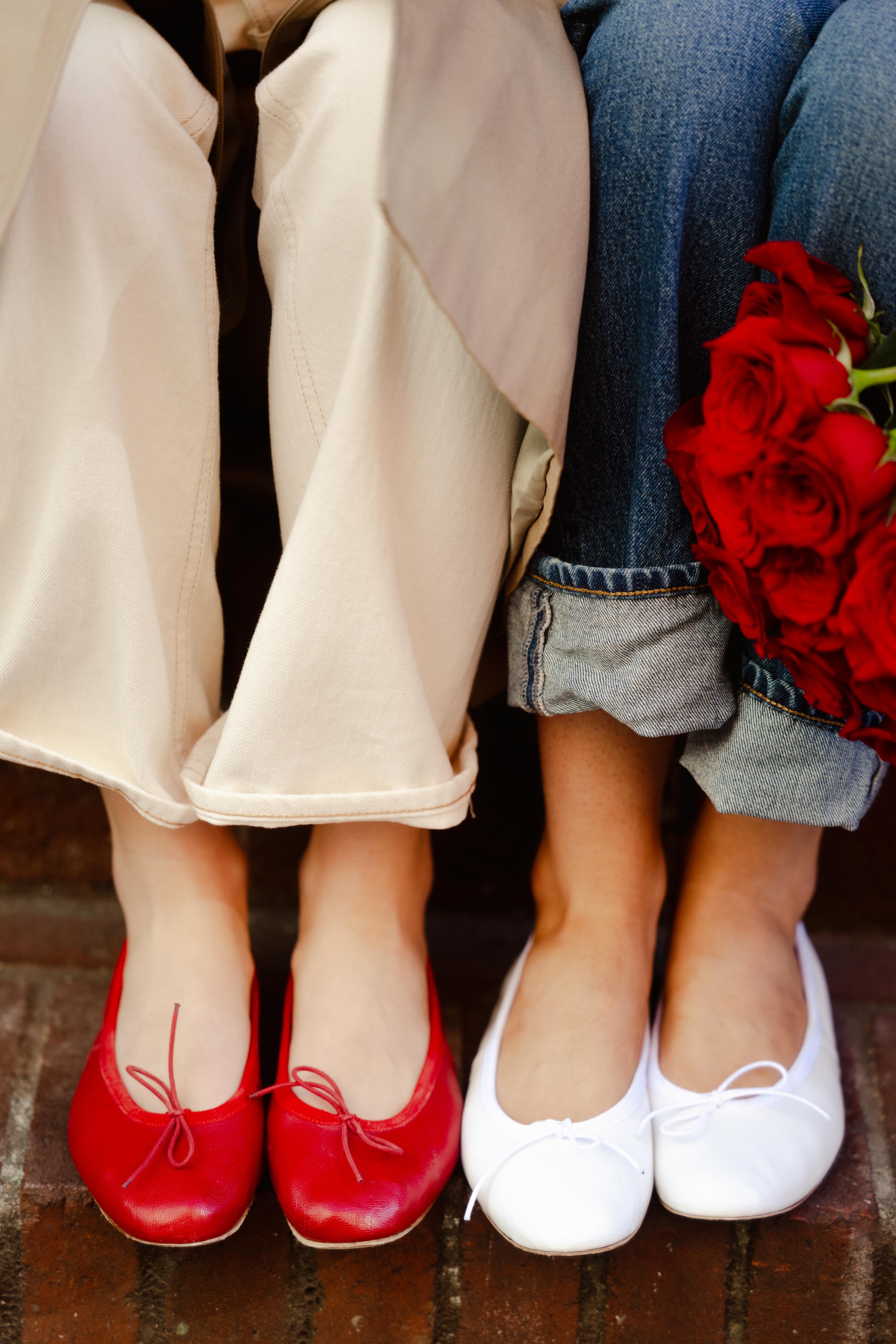 Porselli x Alex Mill Ballet Flat