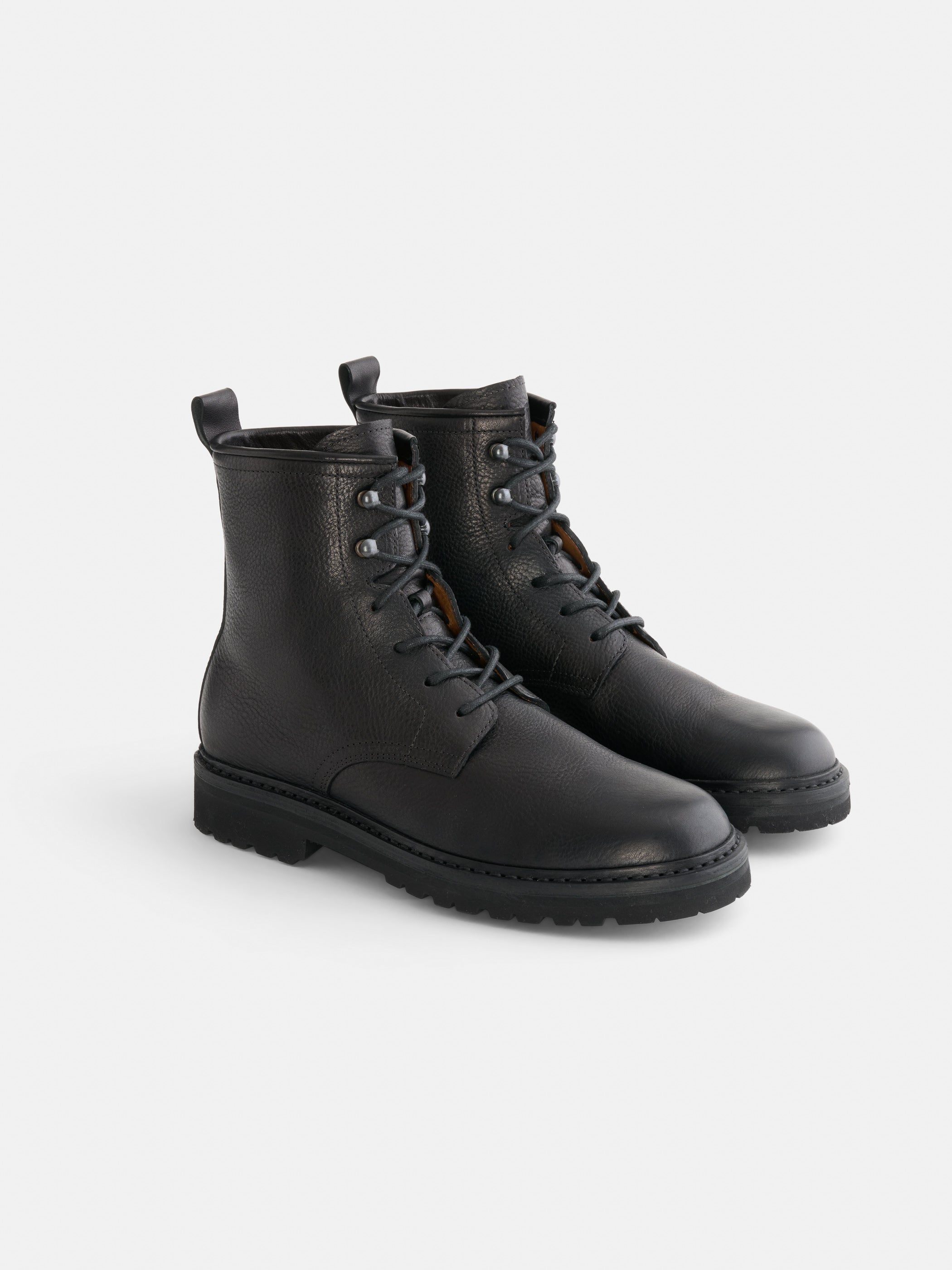 Alex Mill x Fracap Arlen Boots in Leather