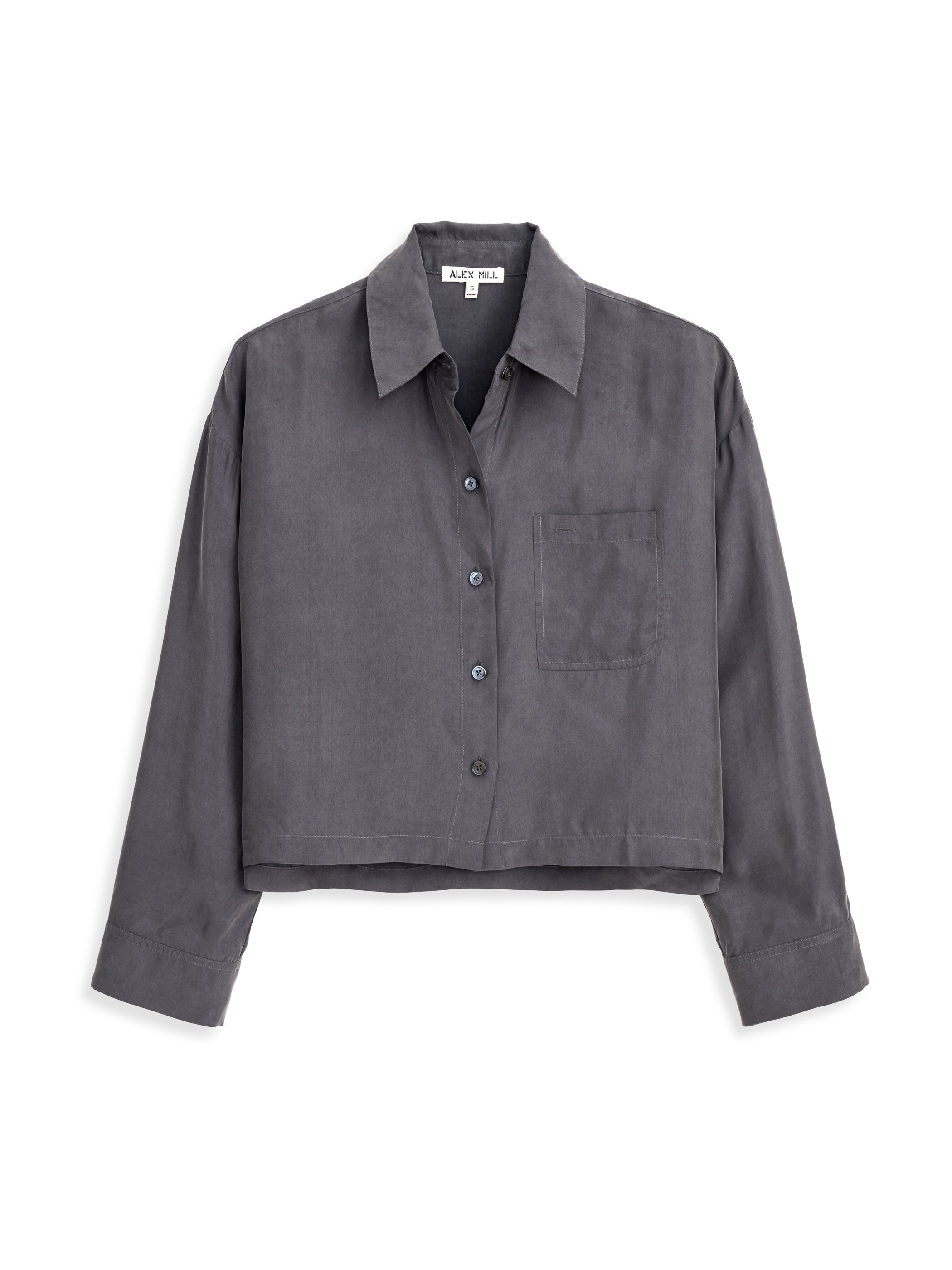 Gemma Top In Cupro