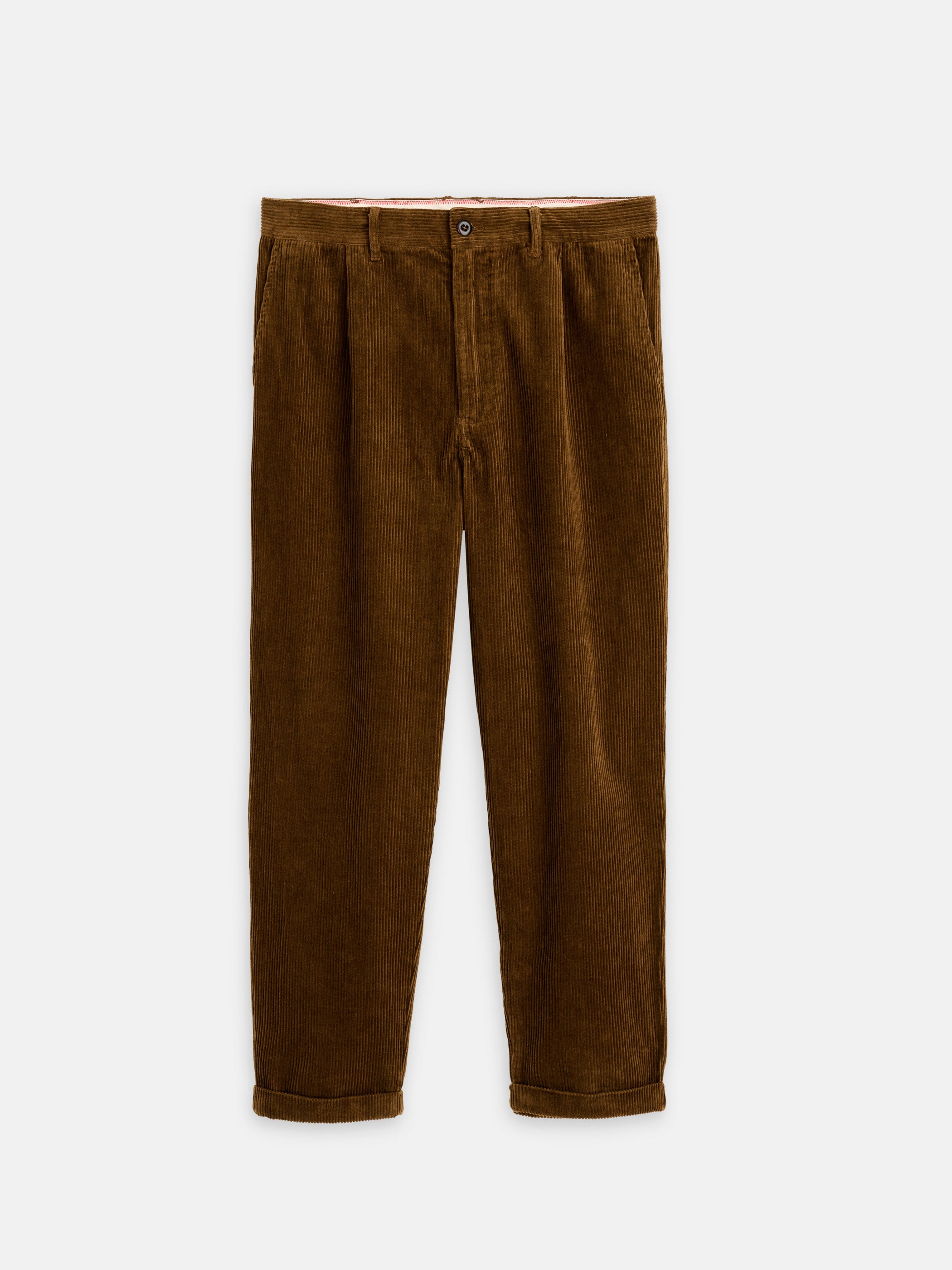 Standard Pleated Pant in Corduroy (Long Inseam)