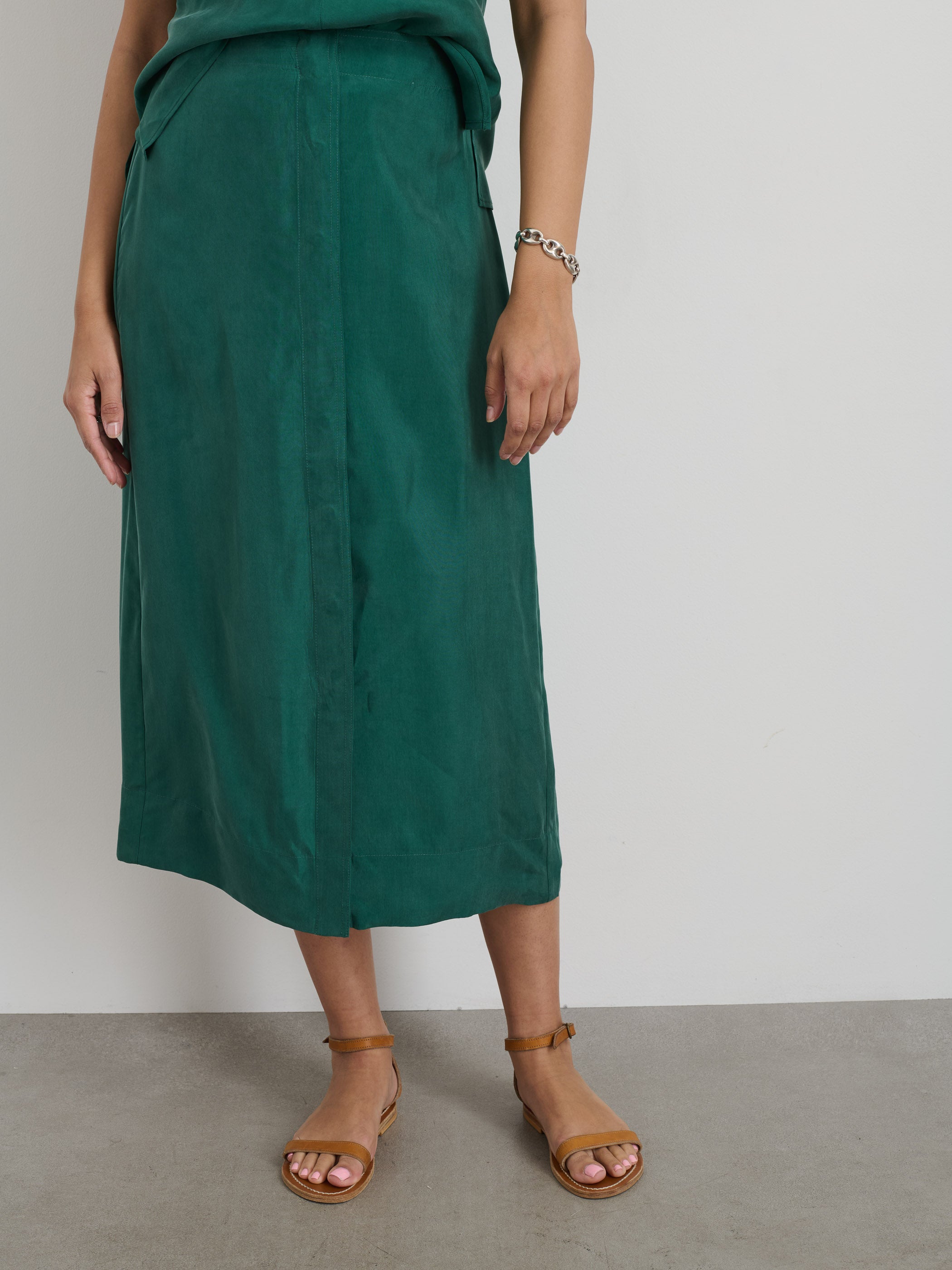 Mia Skirt In Cupro
