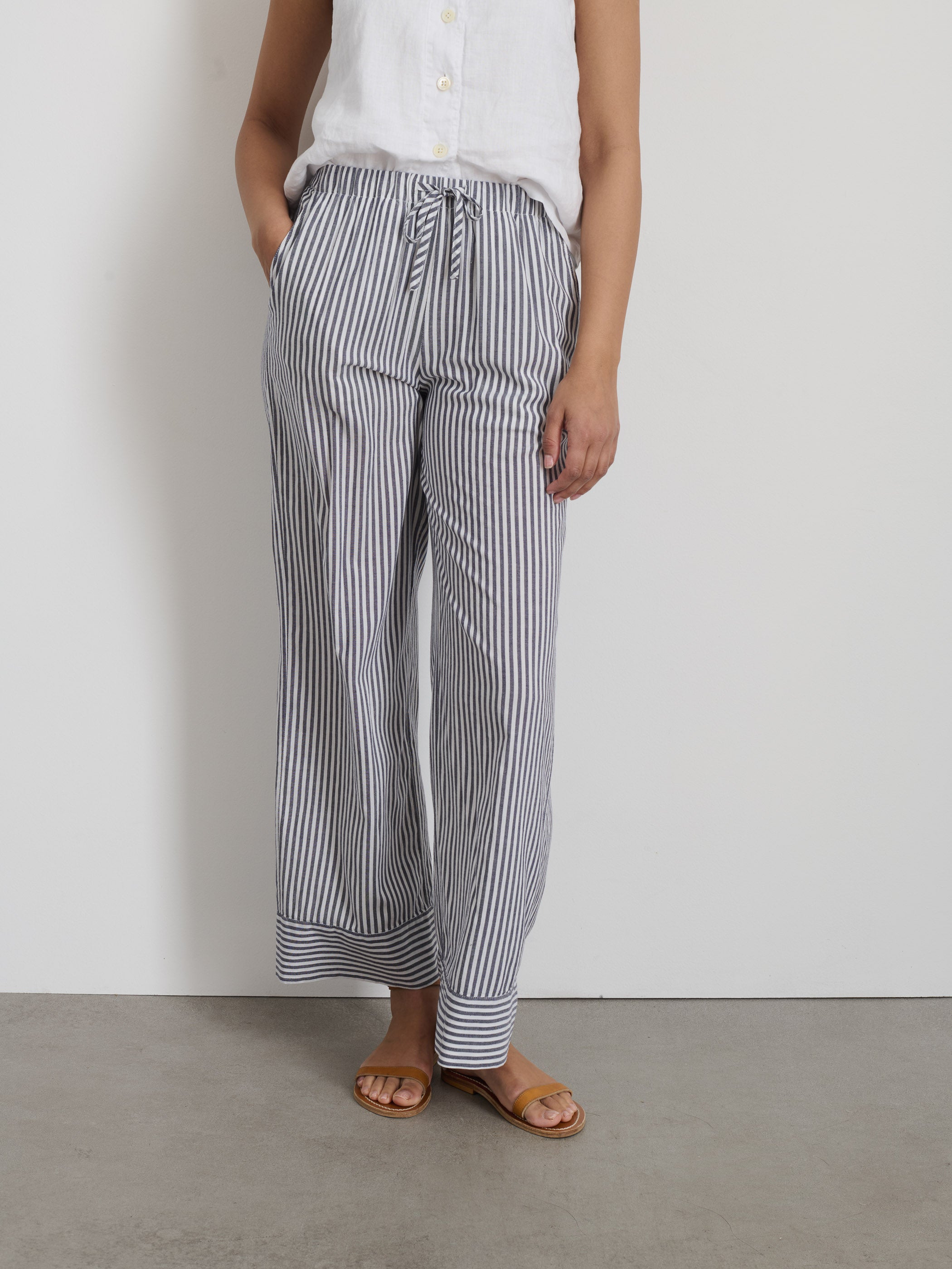 Riley Pant In Stripe