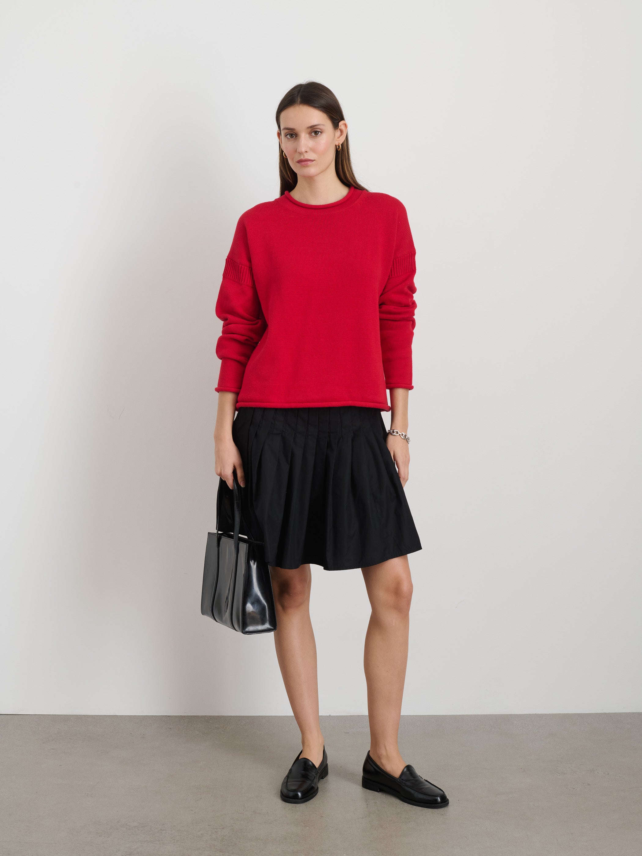 Mariner Rollneck Sweater In Cotton