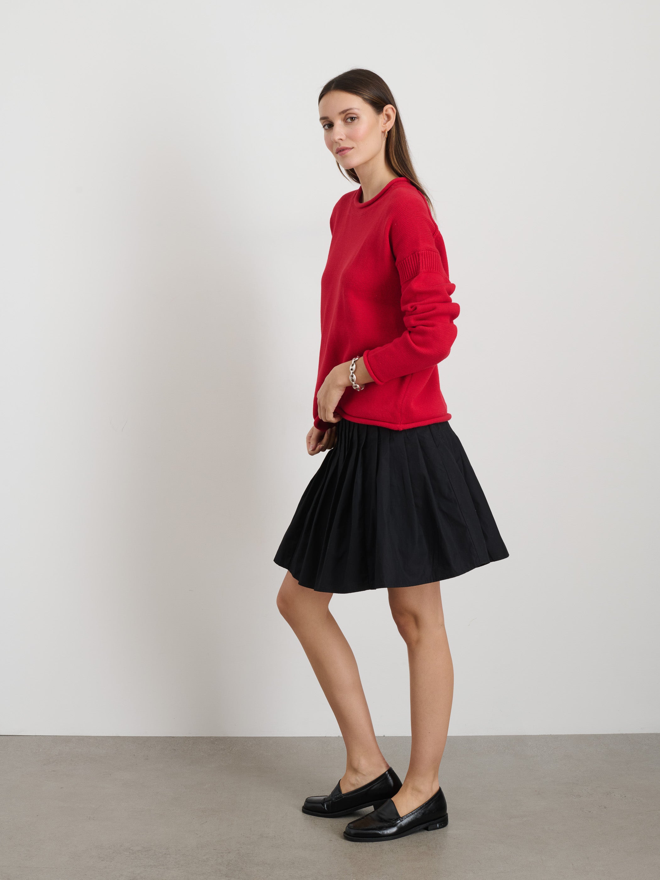 Mariner Rollneck Sweater In Cotton