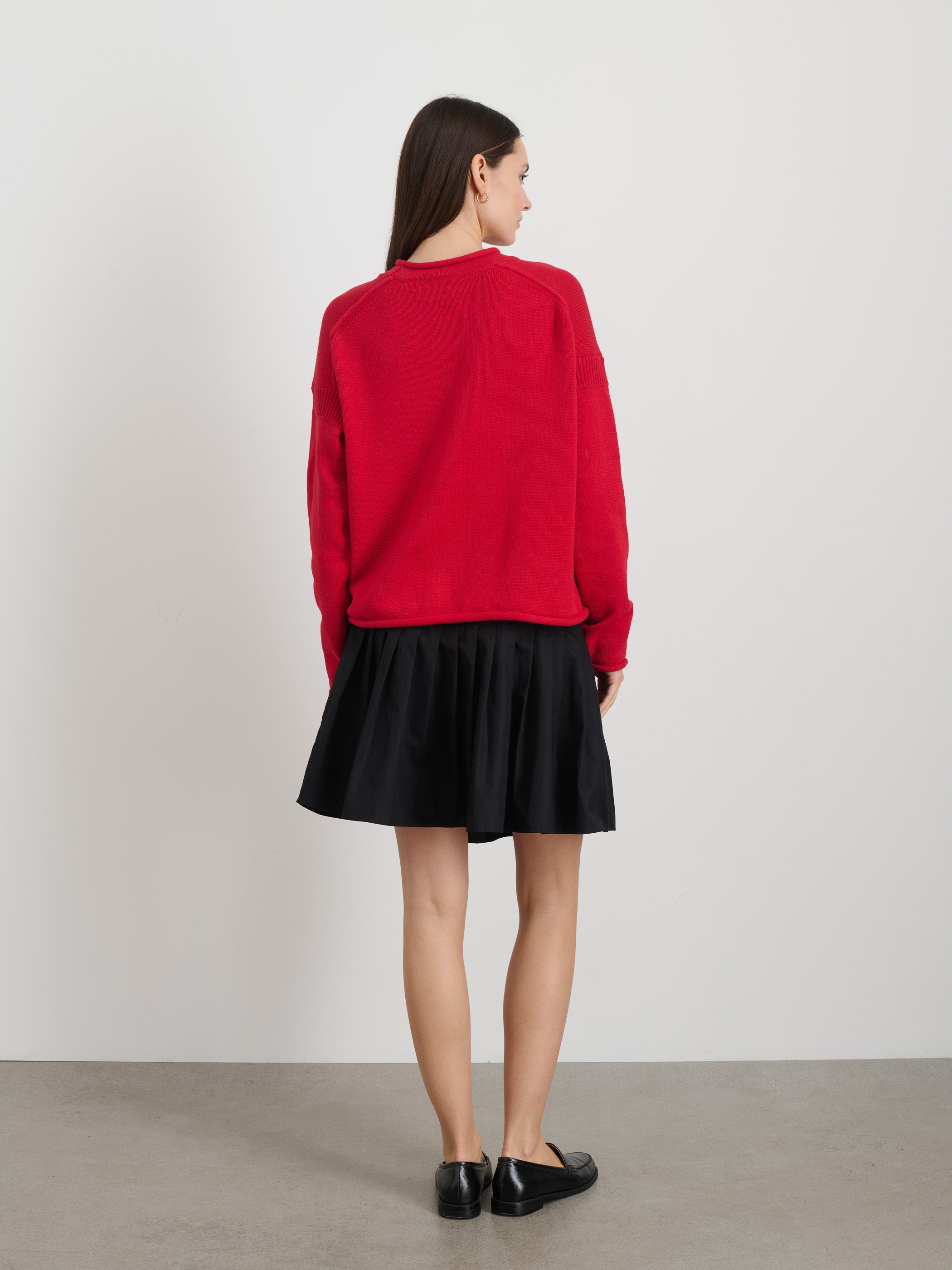 Mariner Rollneck Sweater In Cotton