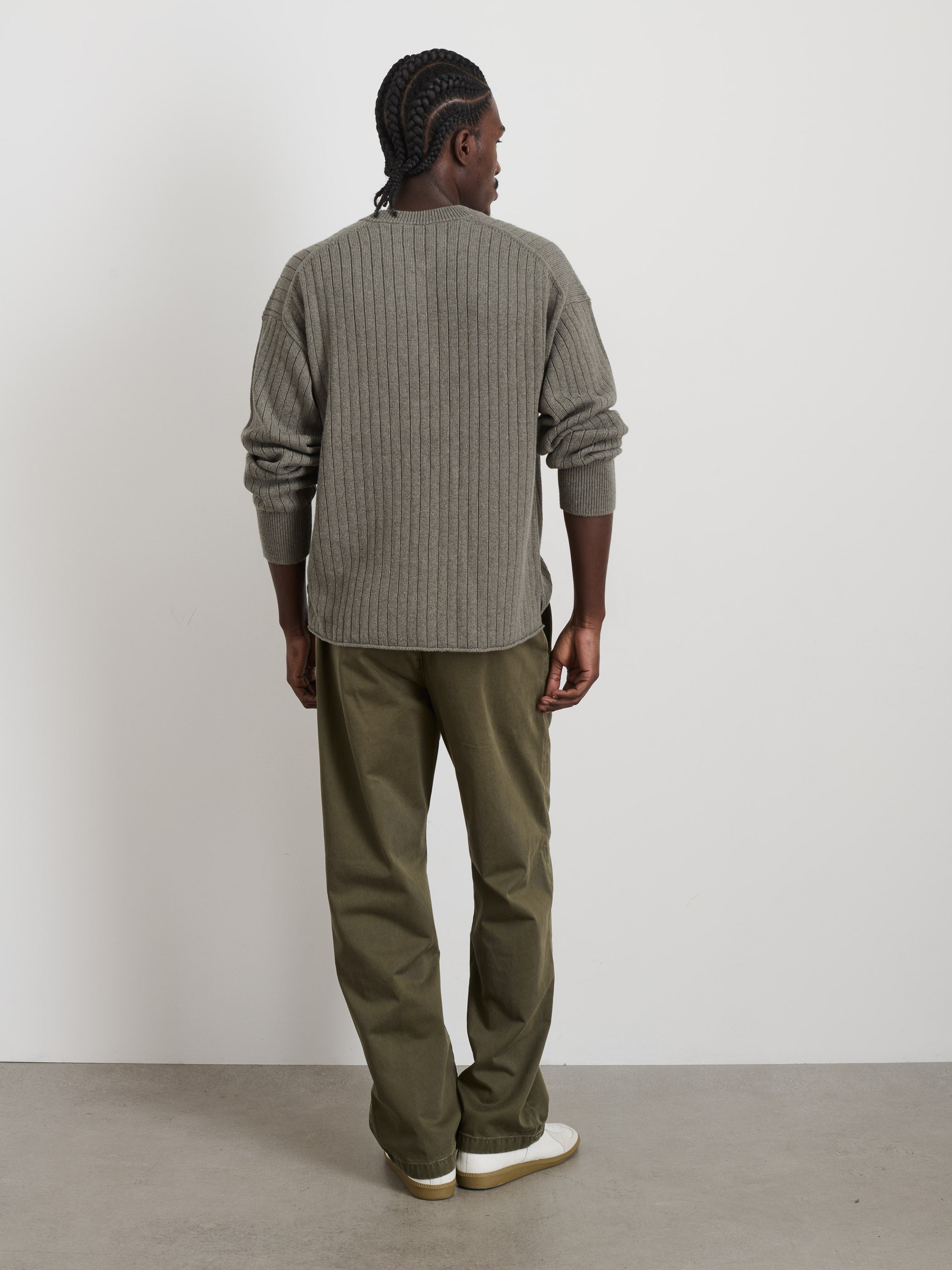 Sawyer Ribbed Henley Sweater