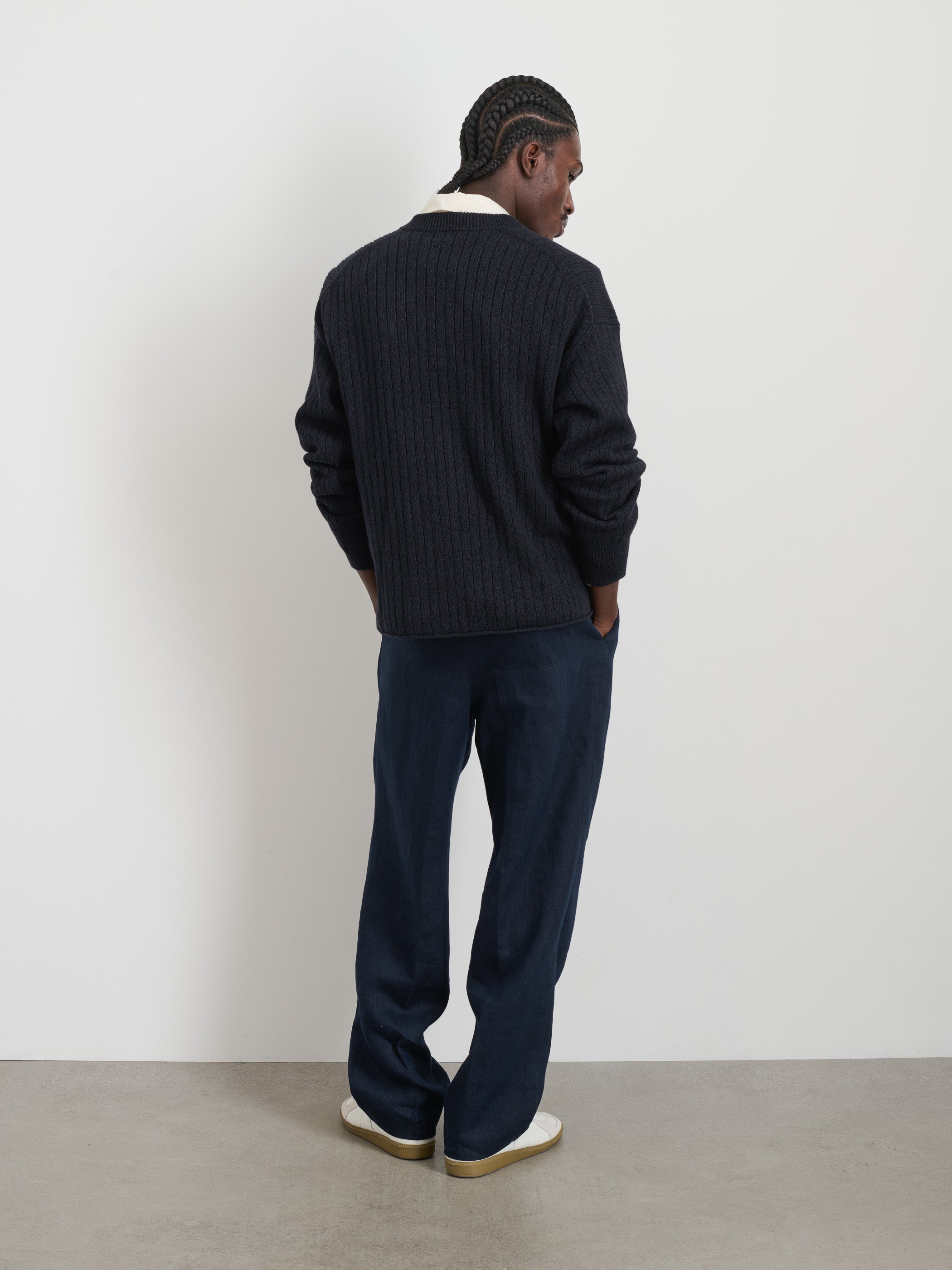 Sawyer Ribbed Henley Sweater