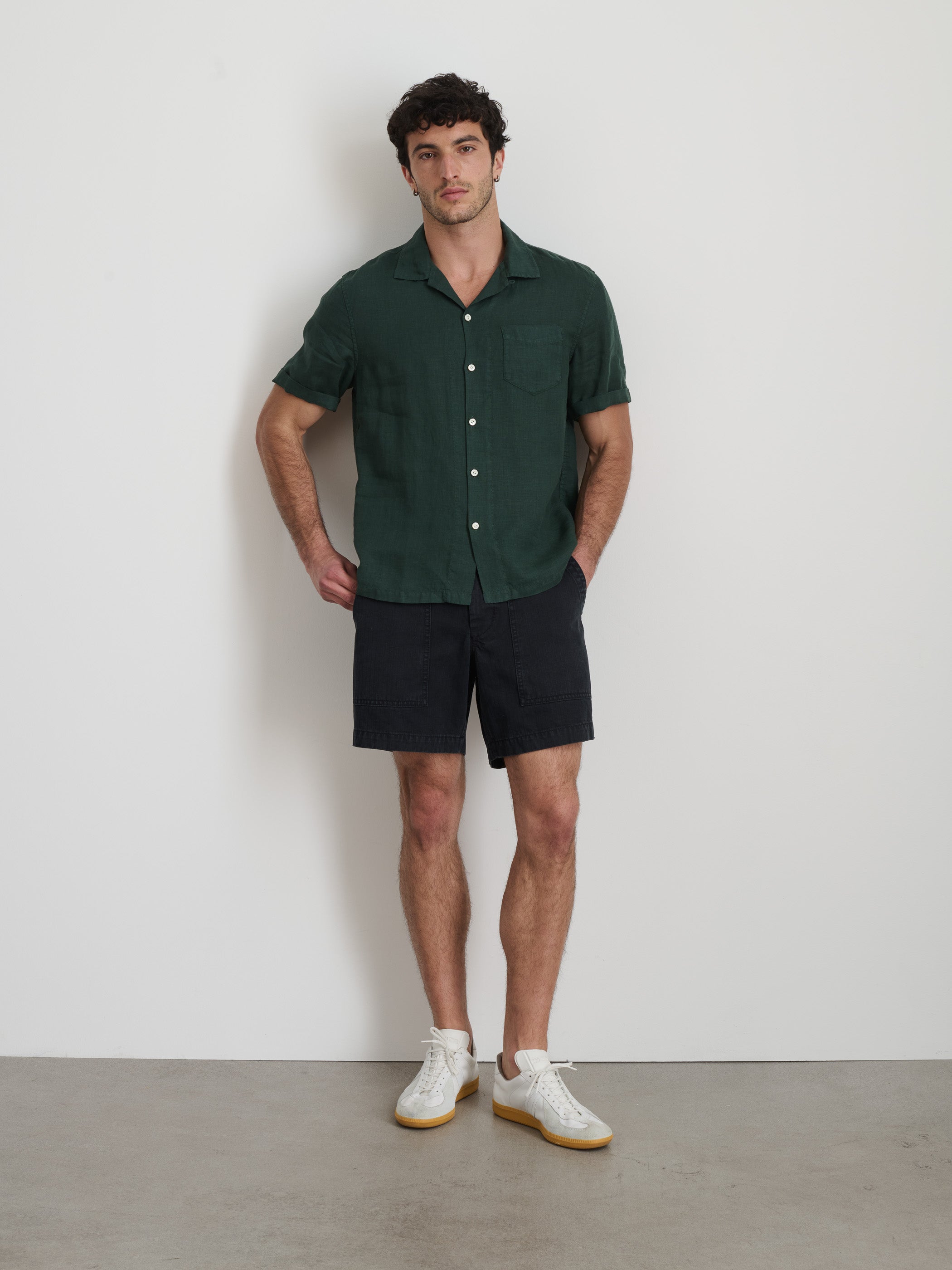 Camp Shirt In Linen