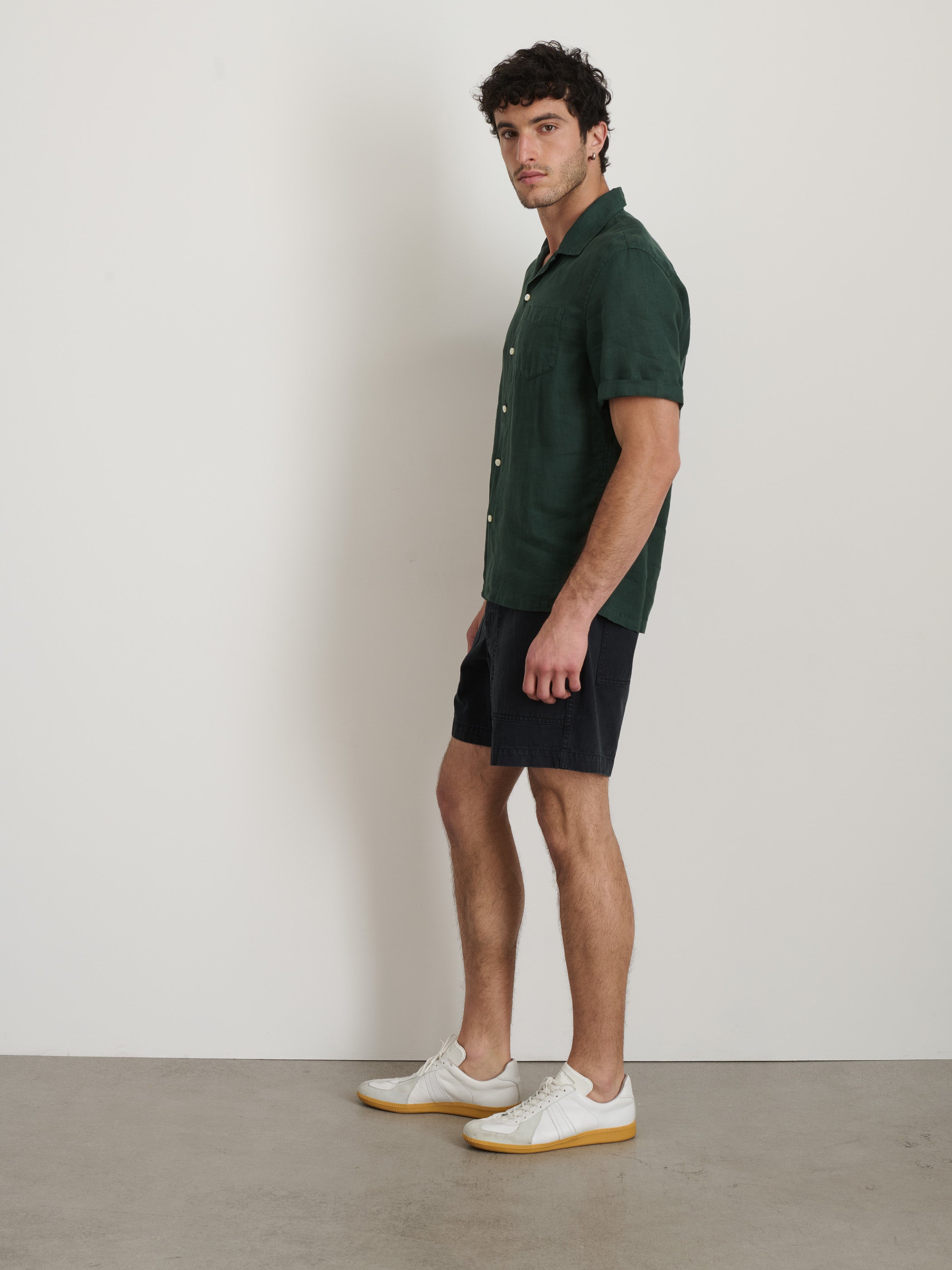 Camp Shirt In Linen