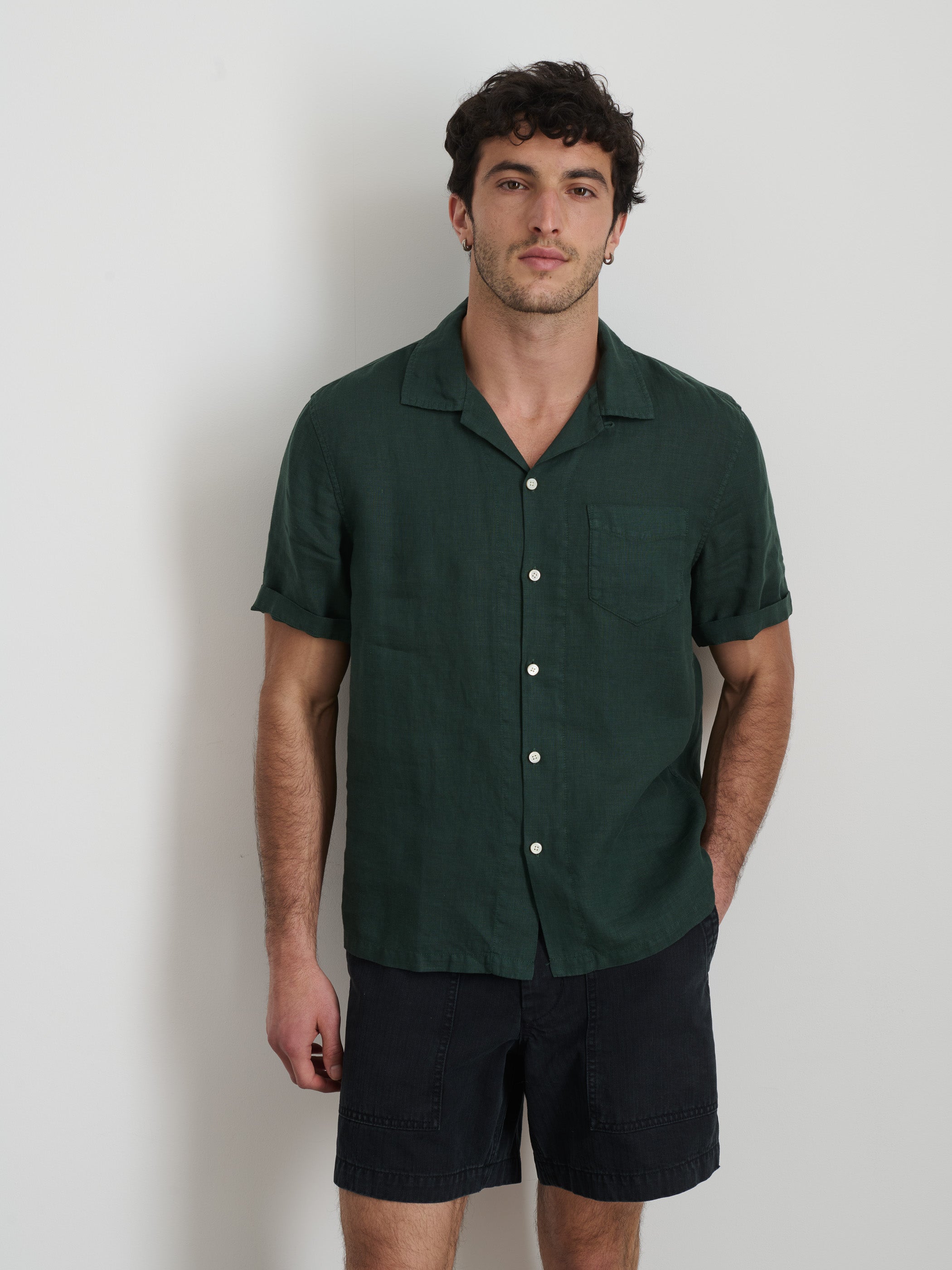 Camp Shirt In Linen