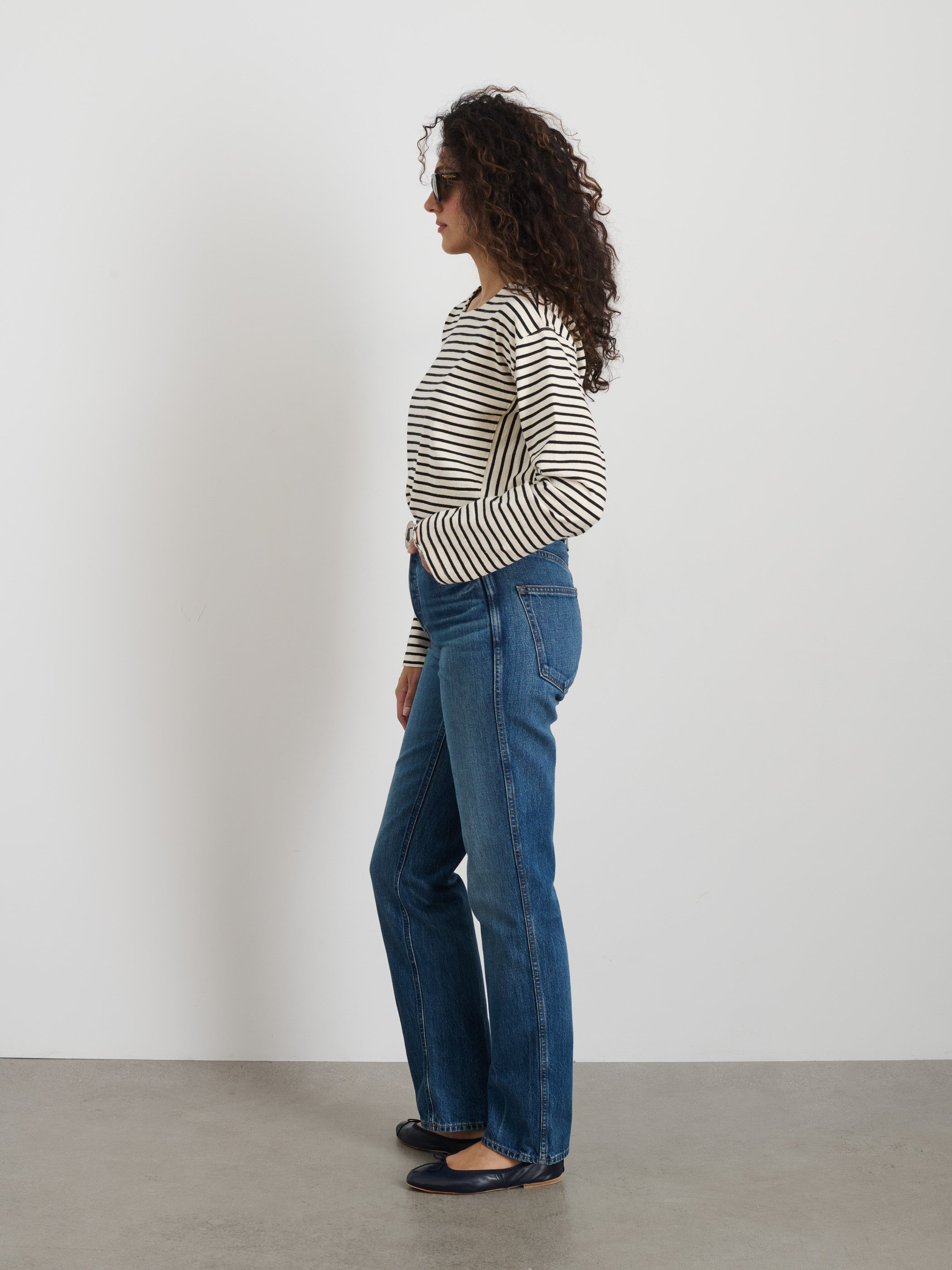 Emily Tee in Stripe