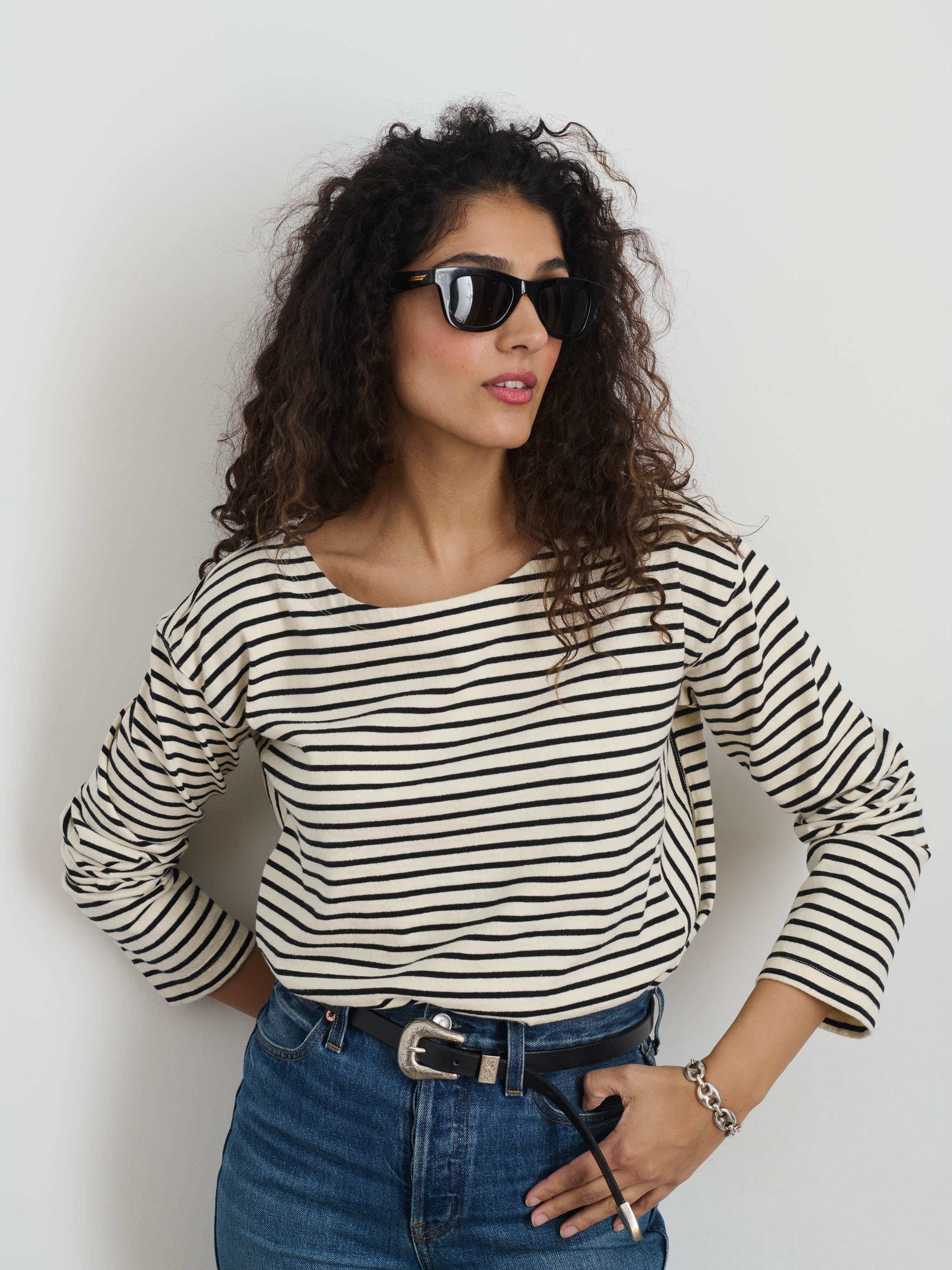 Emily Tee in Stripe