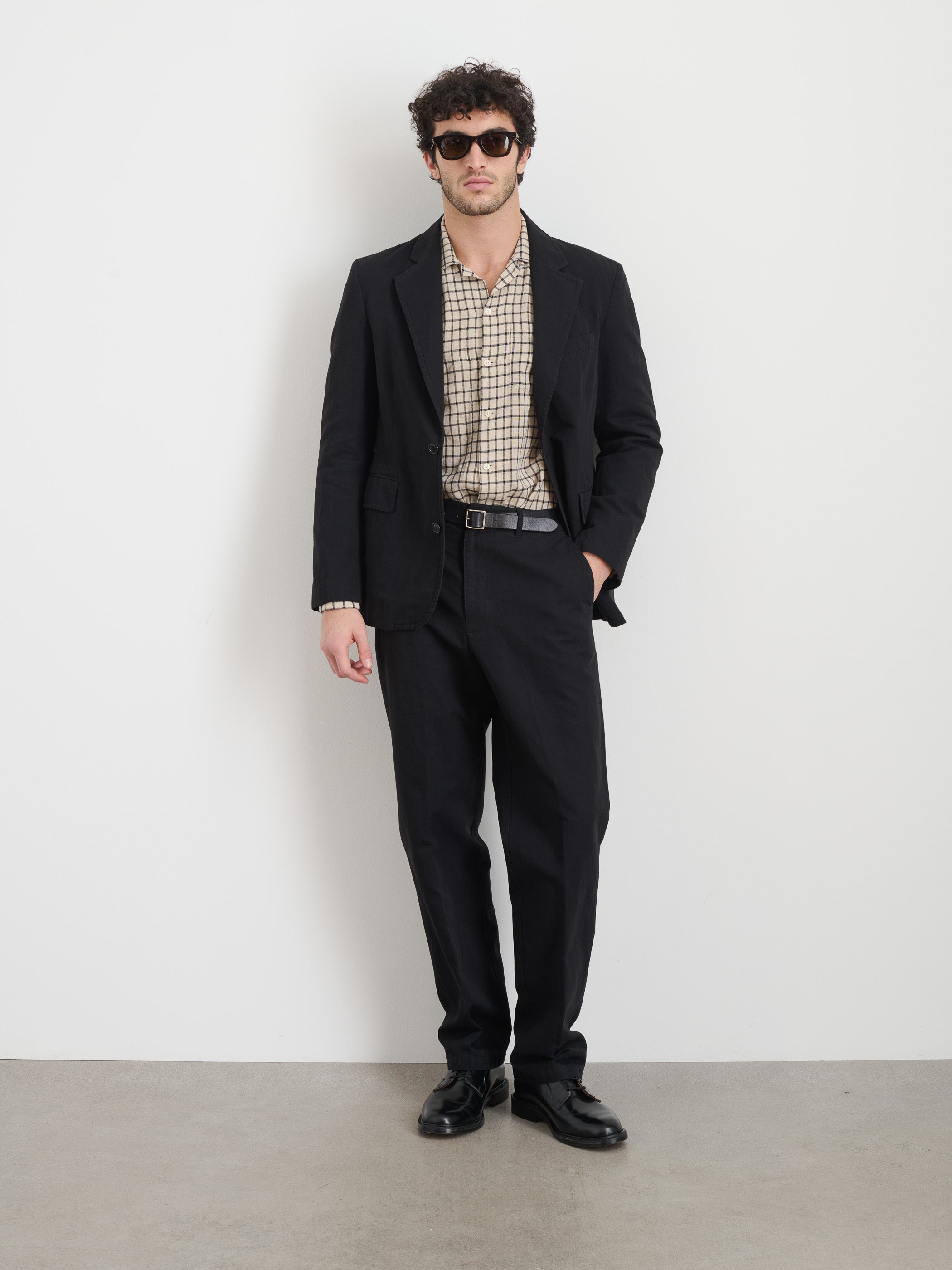 Cooper Blazer in Cotton Linen