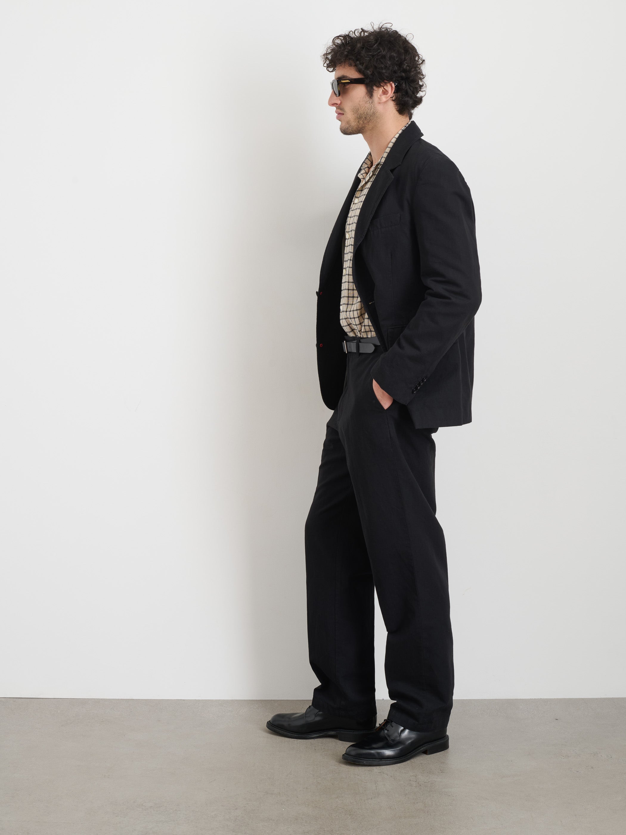 Cooper Trouser in Cotton Linen