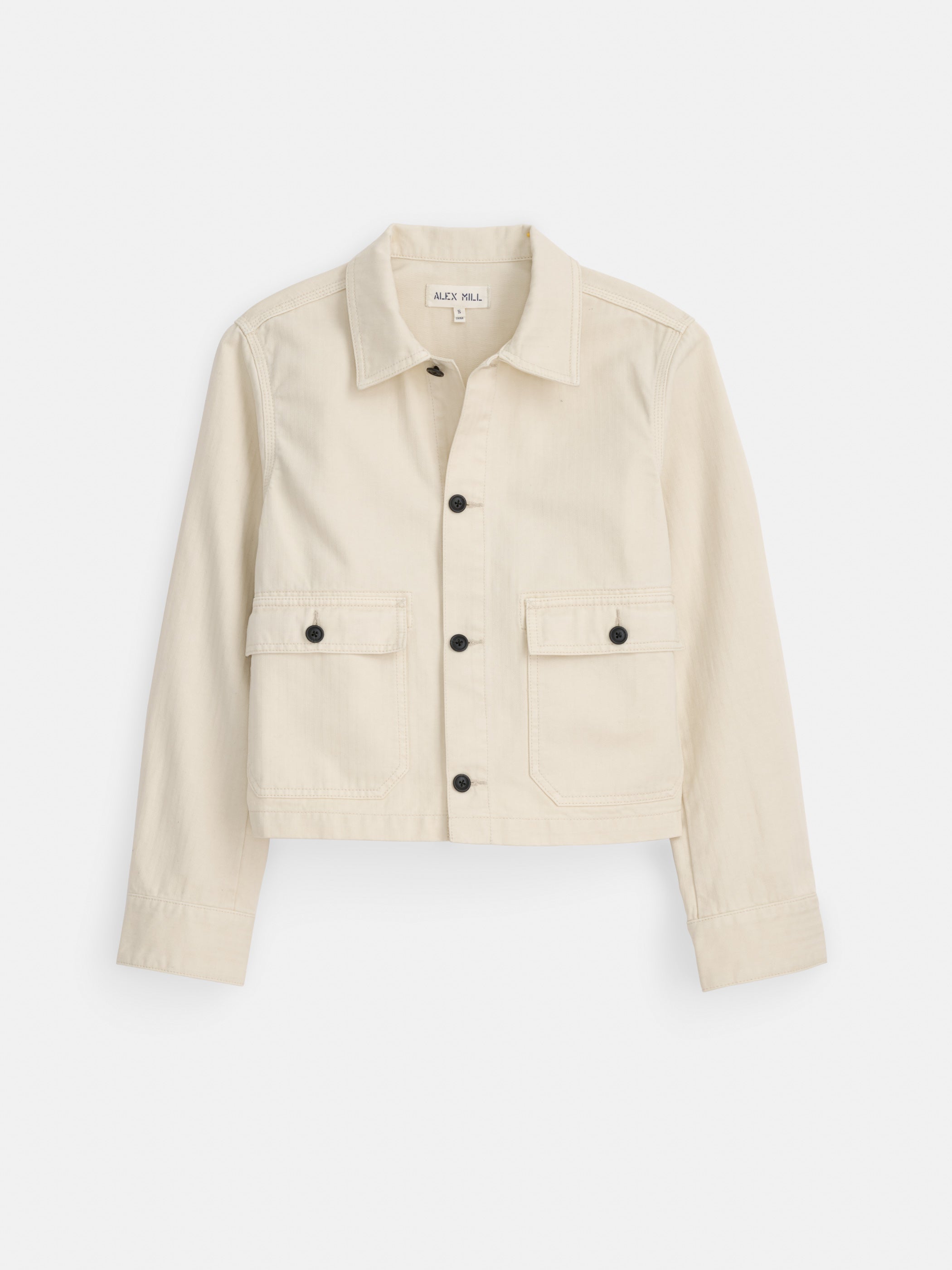 Marfa Work Jacket In Herringbone