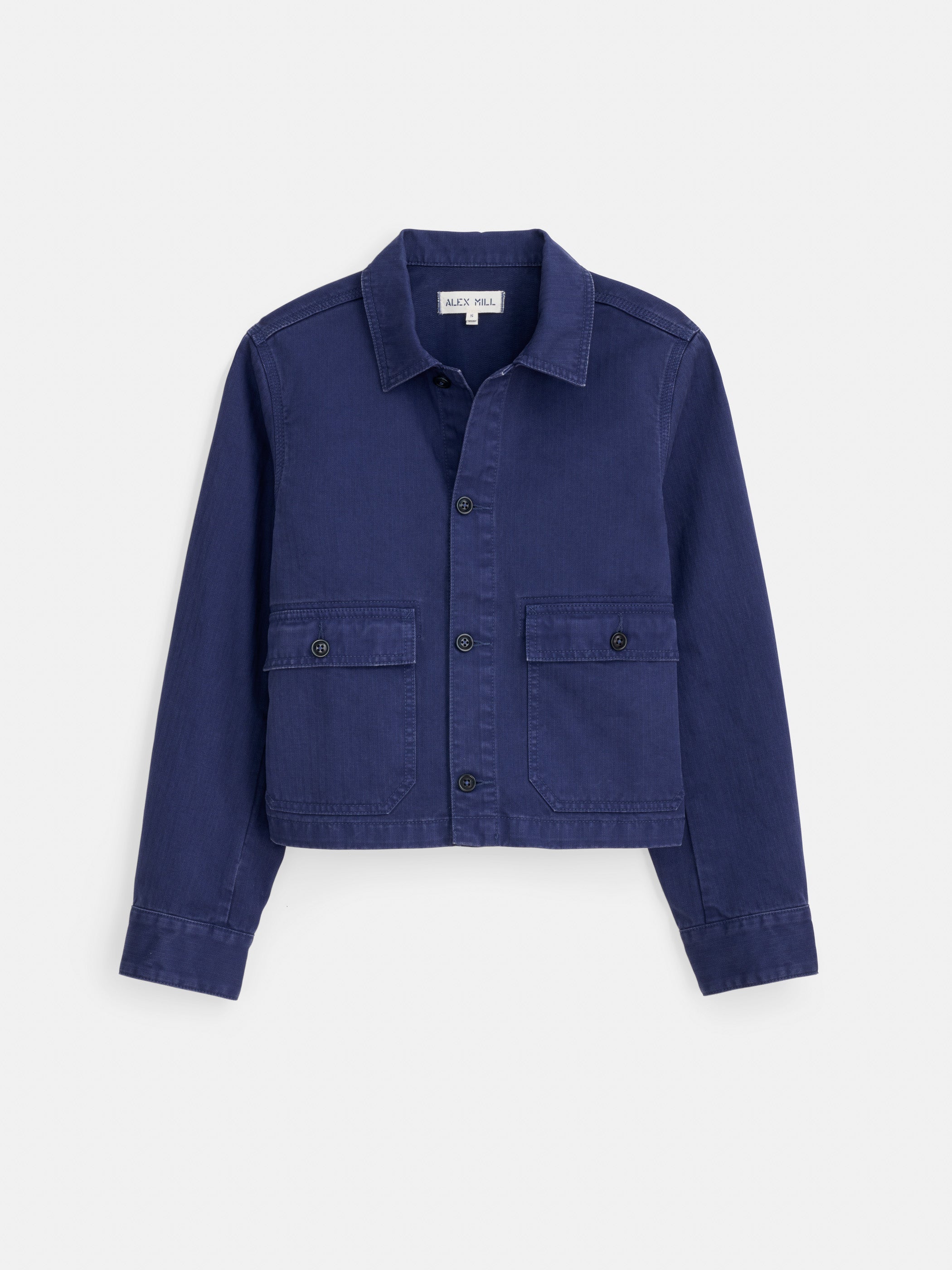 Marfa Work Jacket In Herringbone