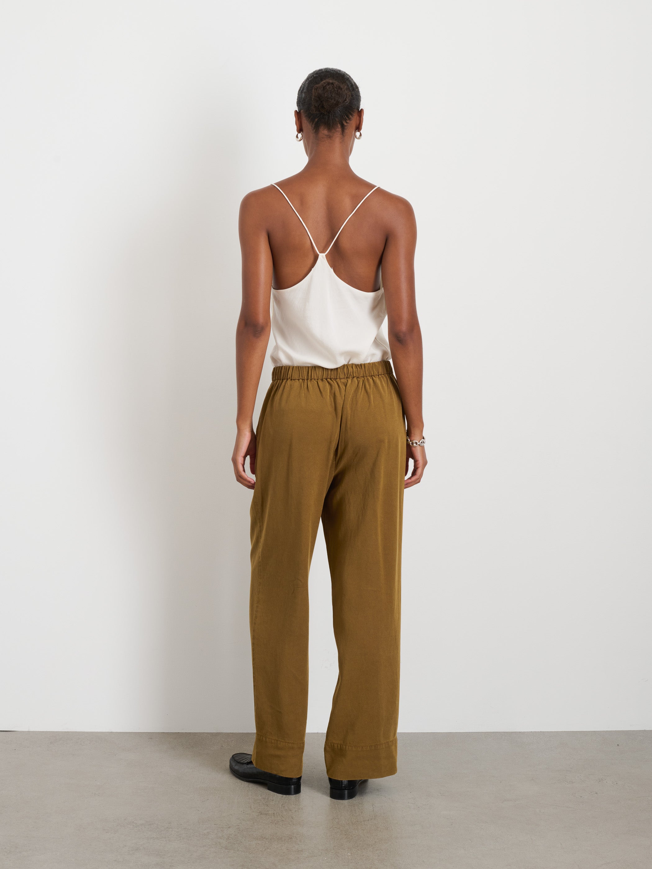 Riley Pant in Drapey Twill