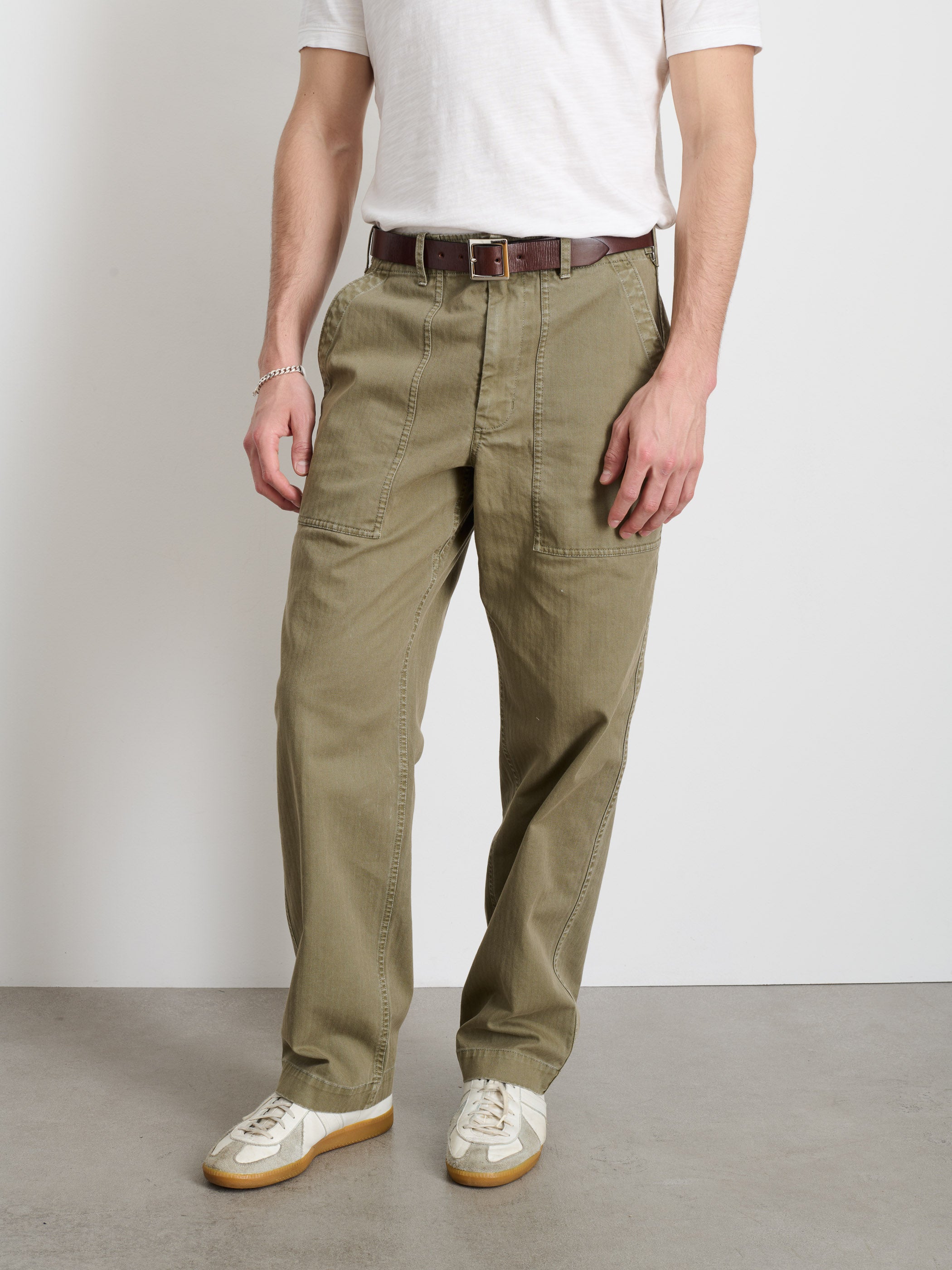 Field Pant in Herringbone