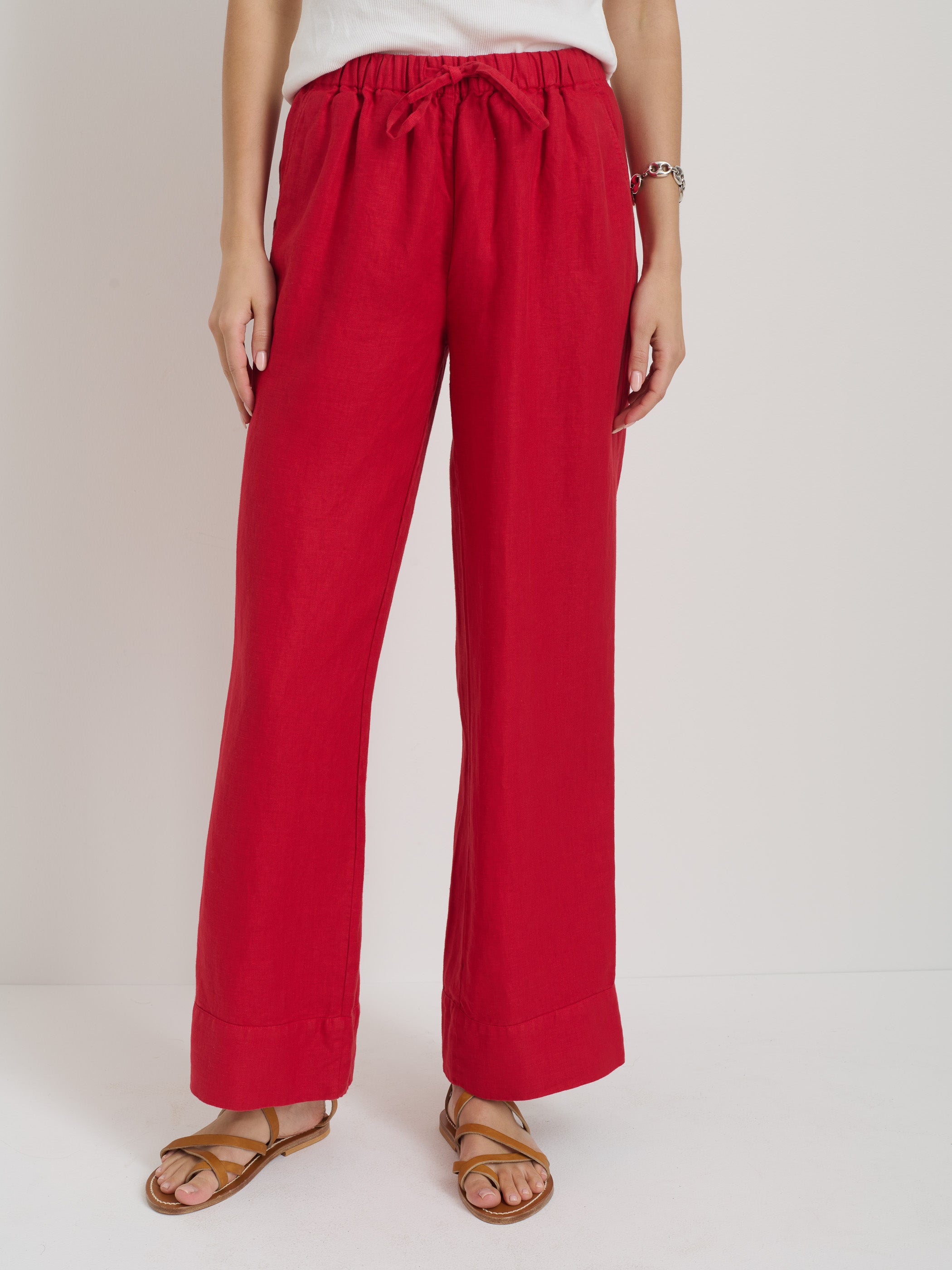 Riley Pant In Linen