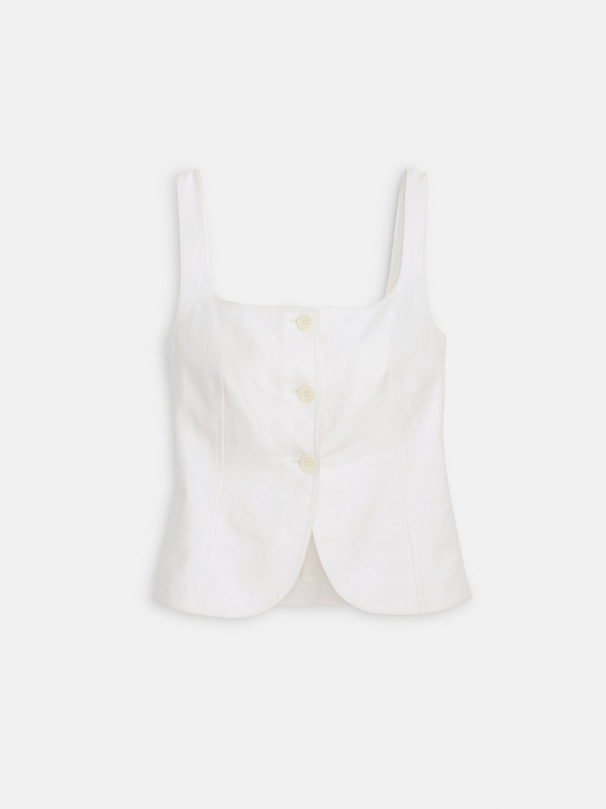 Luna Vest In Linen