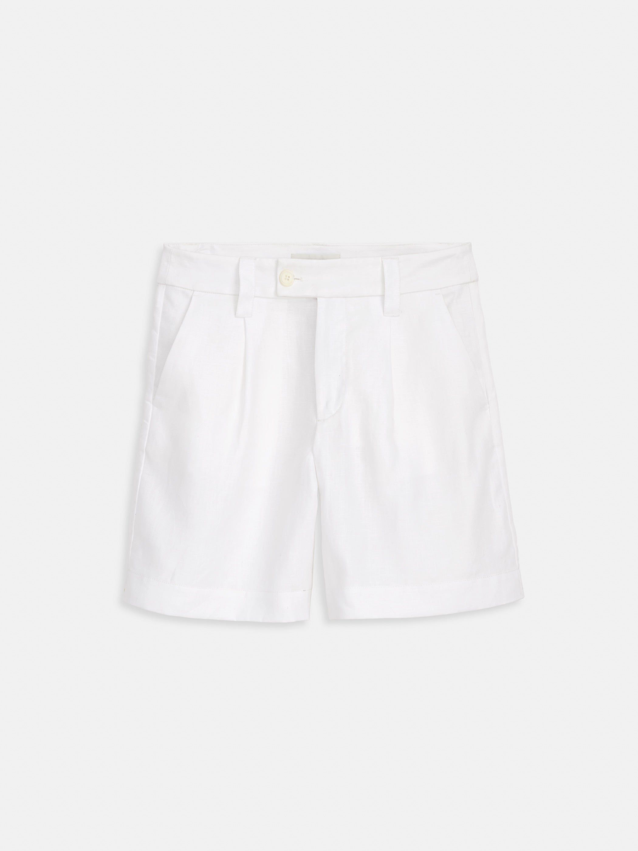 Luna Pleated Short In Linen
