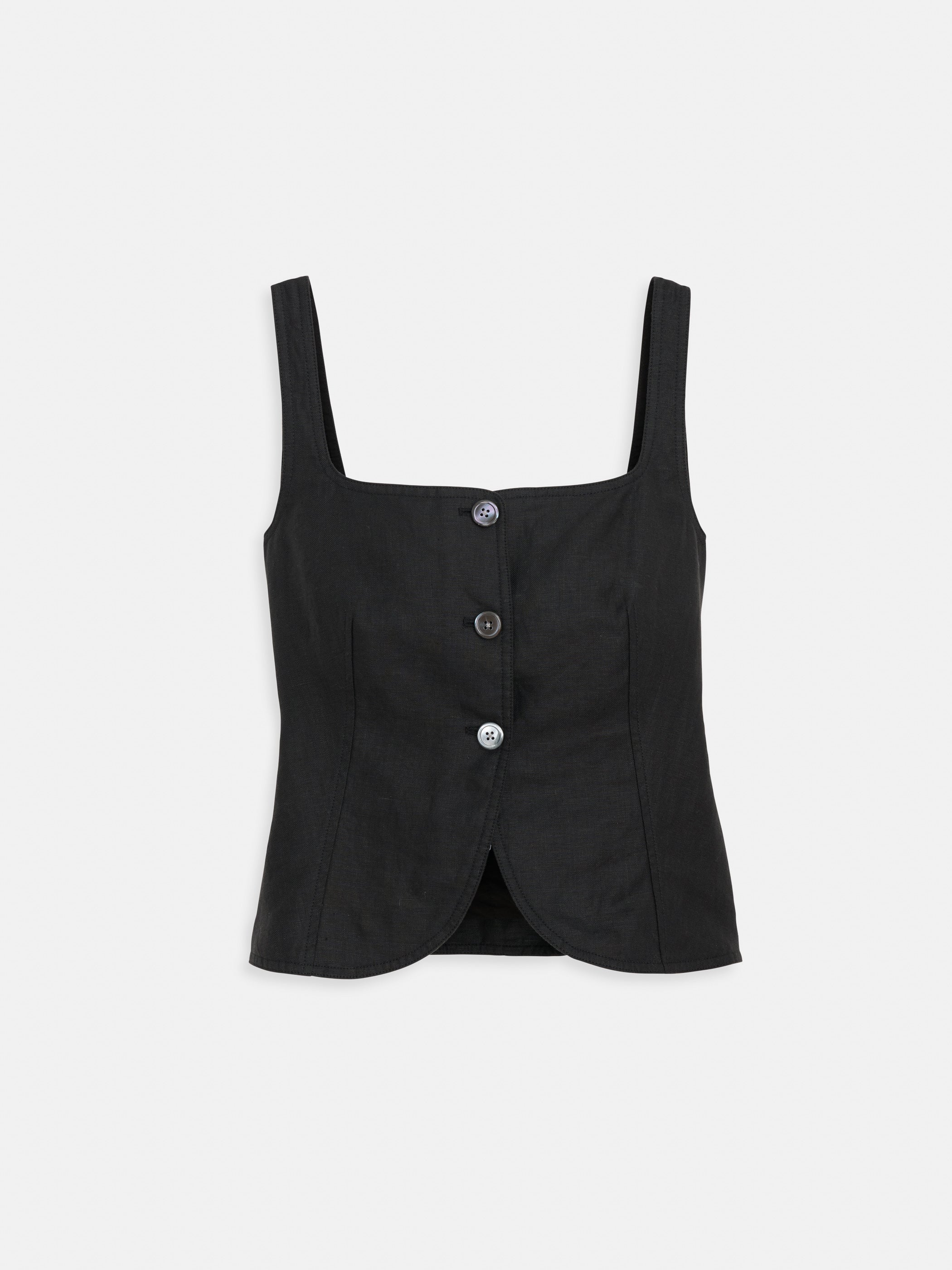 Luna Vest In Linen