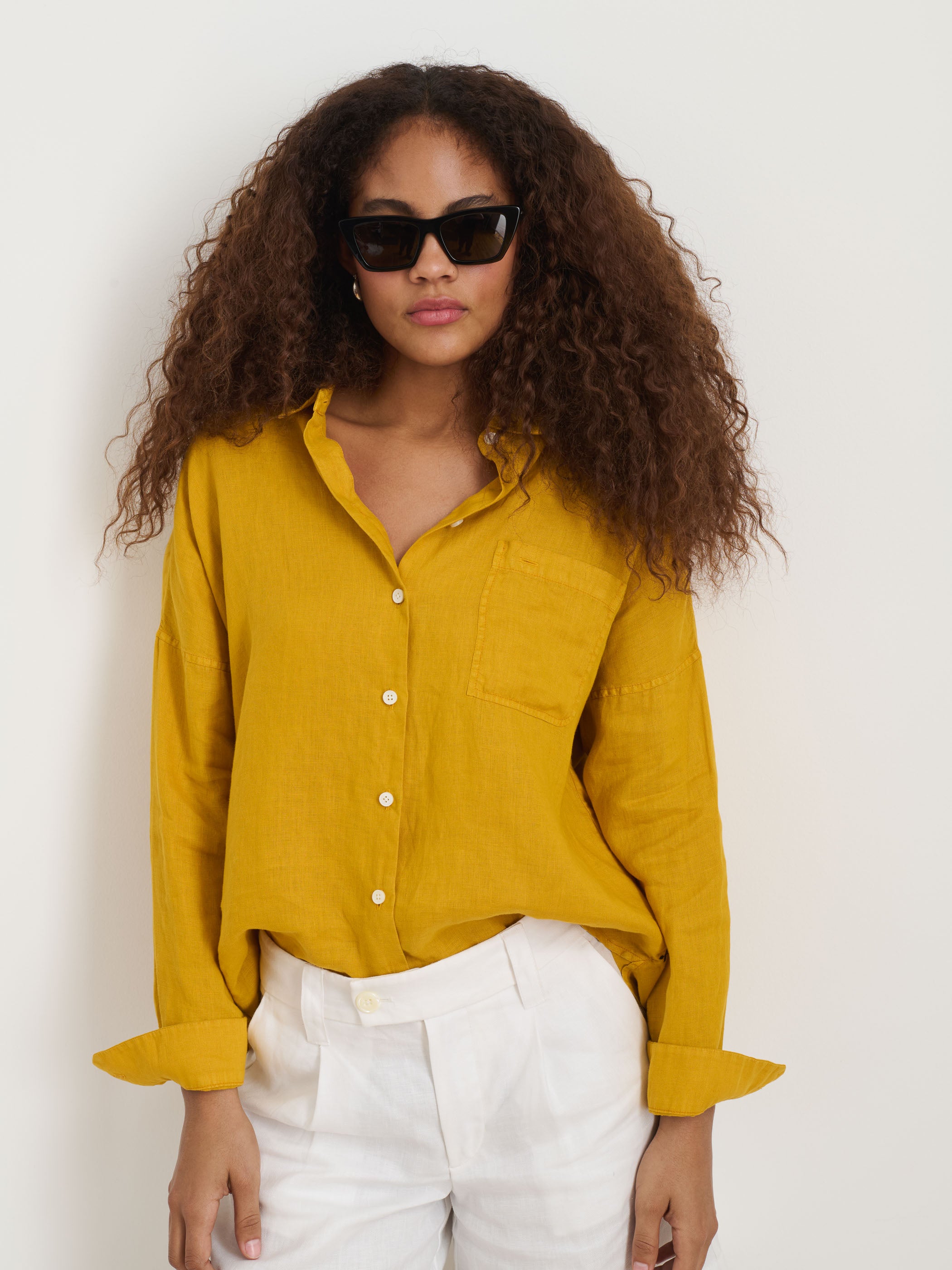 Jo Shirt In Linen