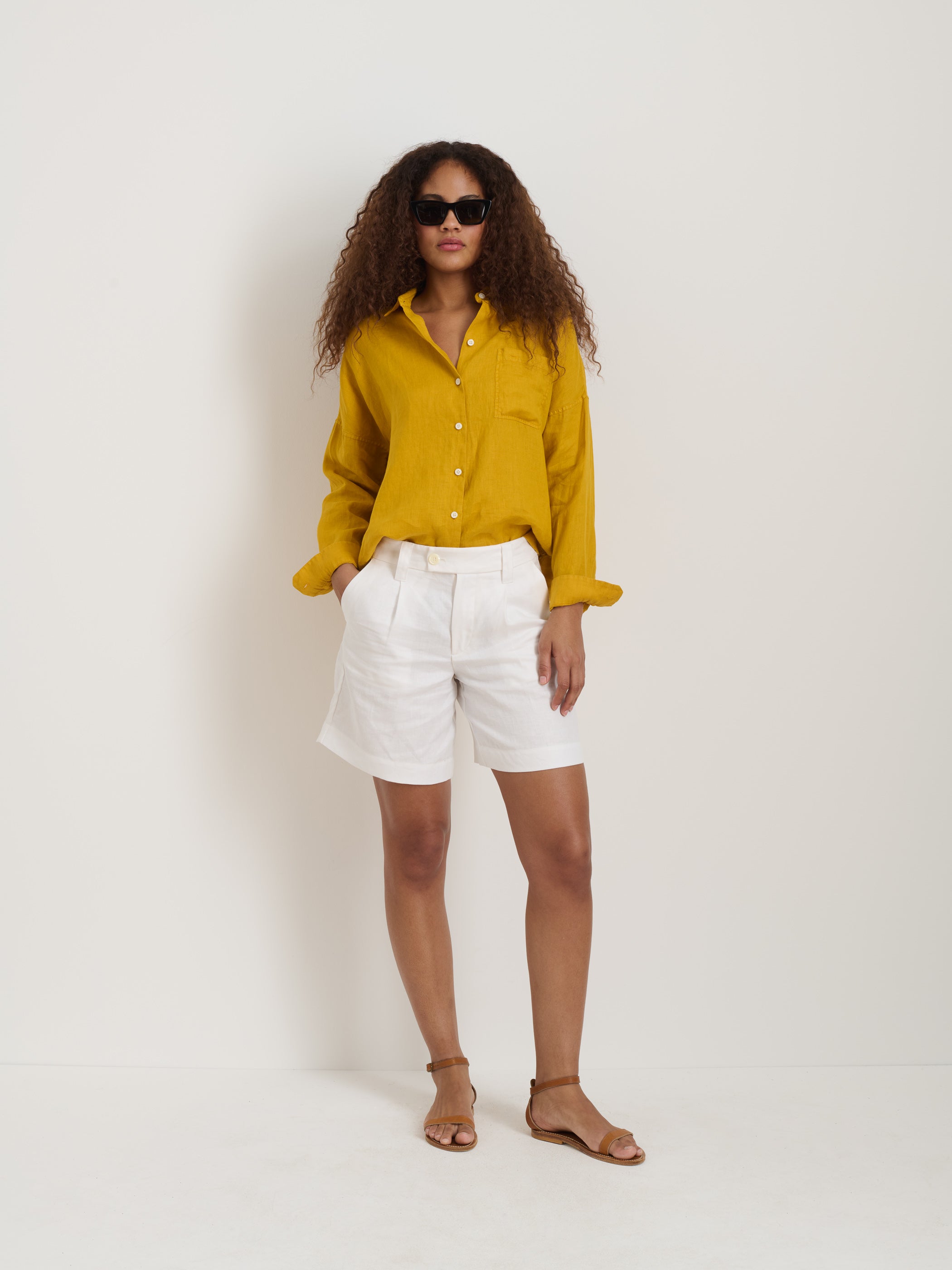 Jo Shirt In Linen