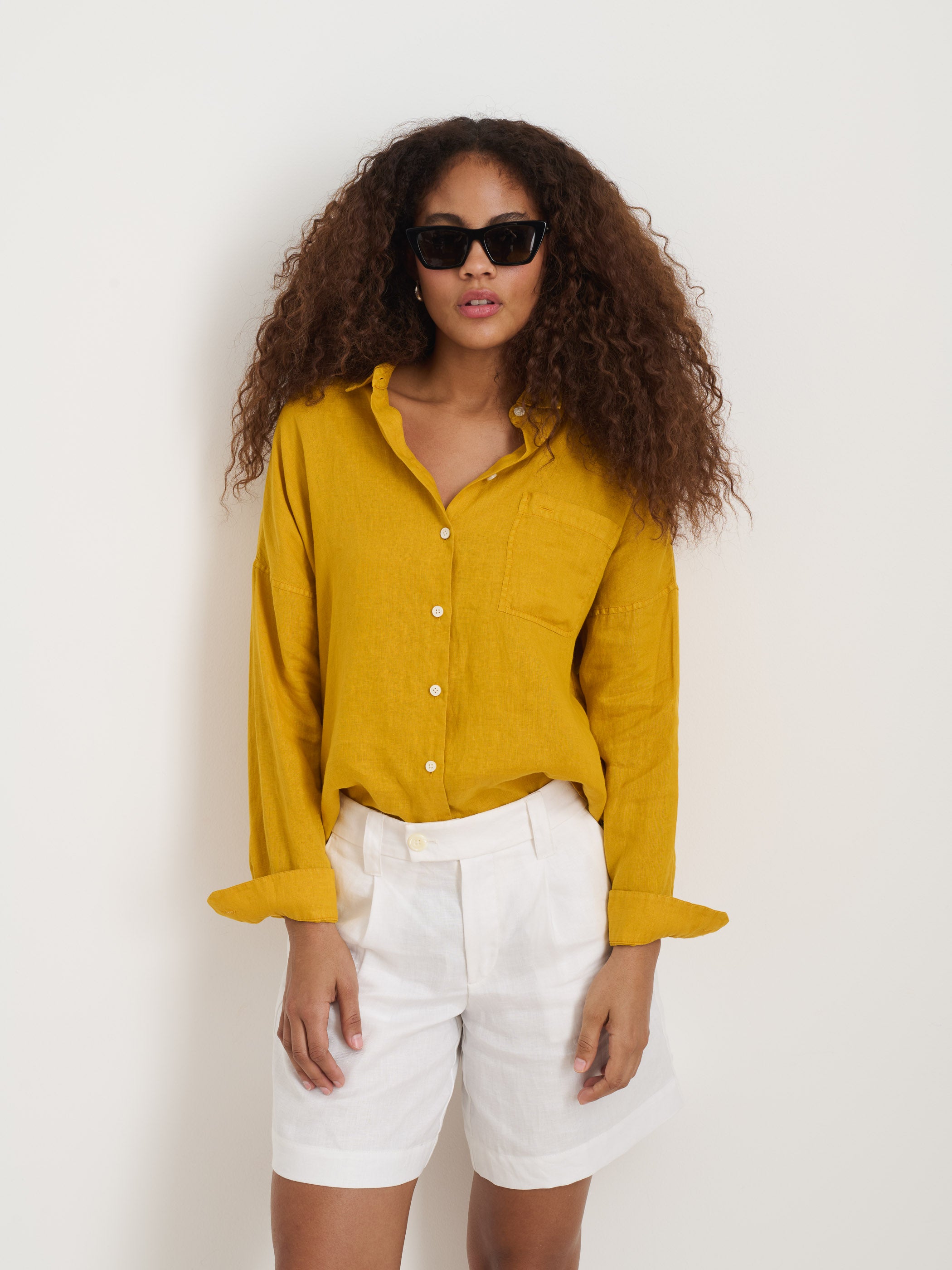 Jo Shirt In Linen