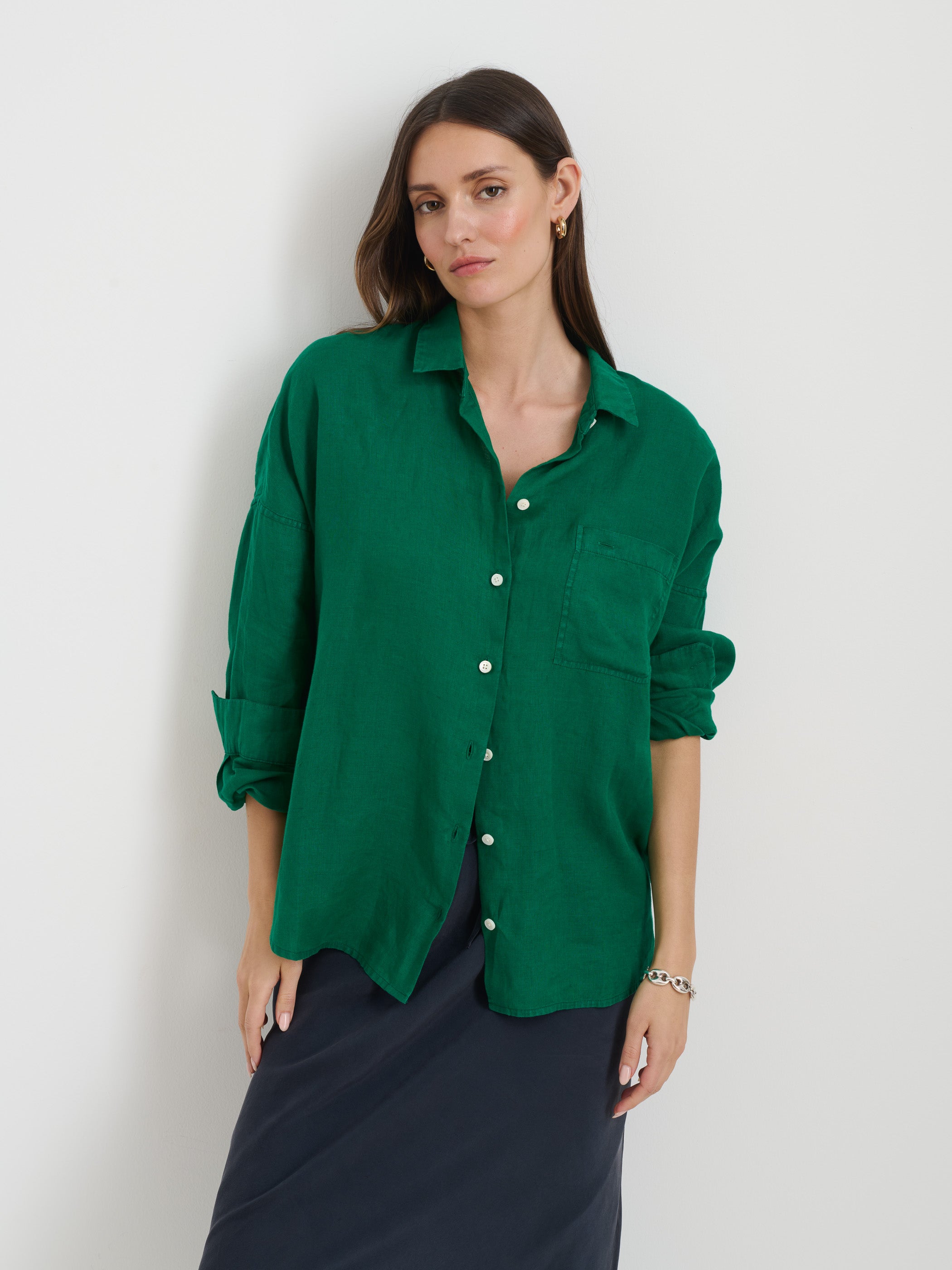 Jo Shirt In Linen