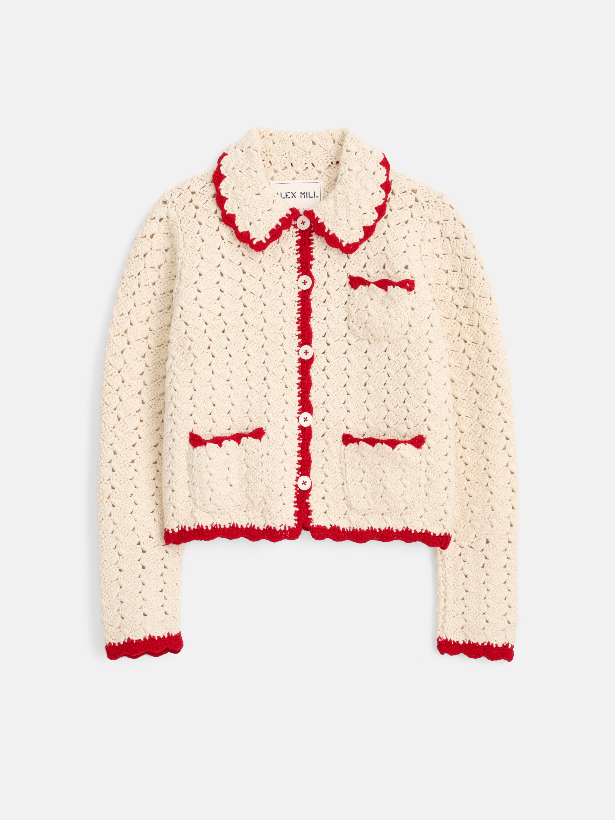 Molly Hand-Crochet Cardigan