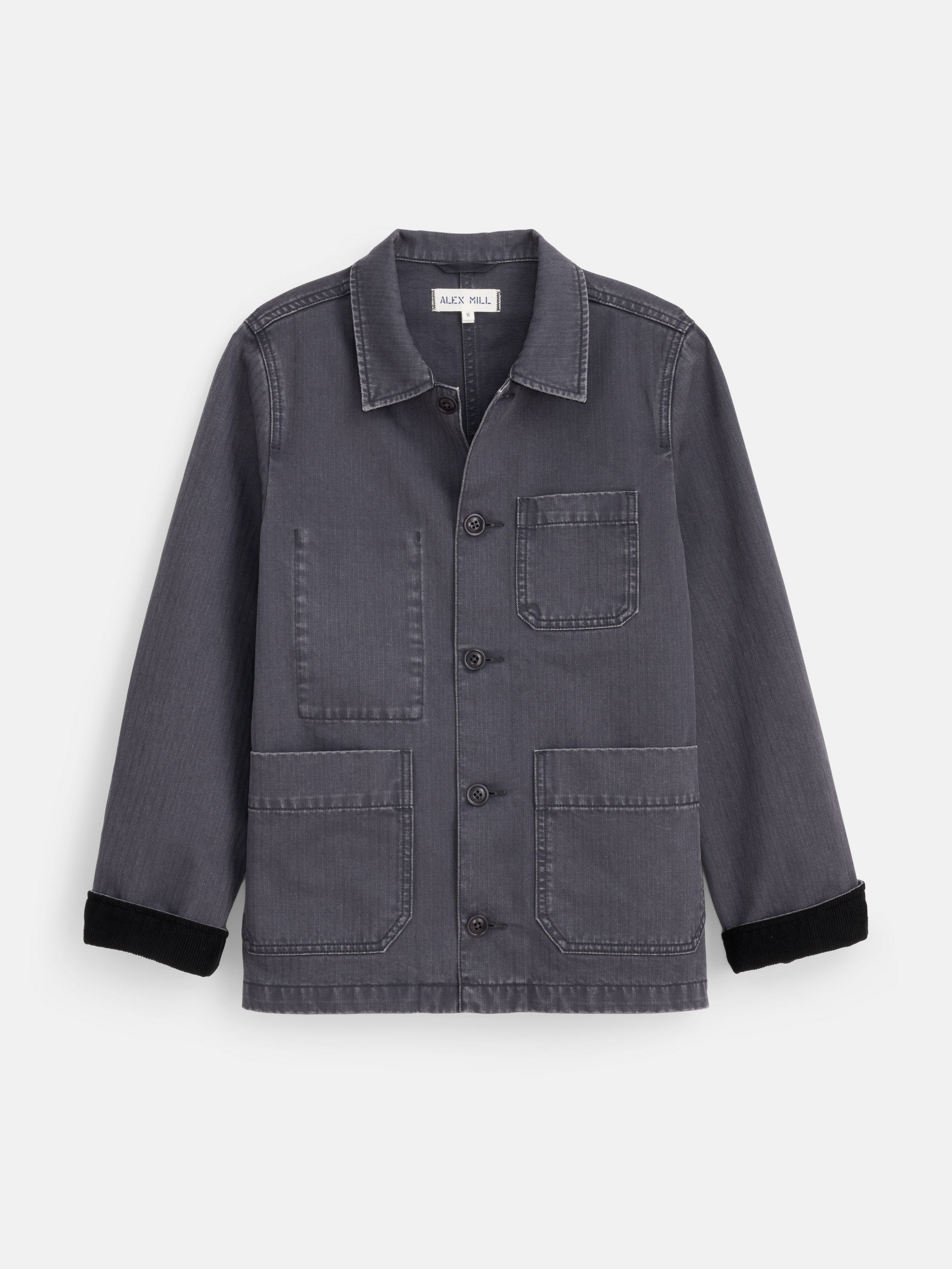 Britt Work Jacket in Herringbone