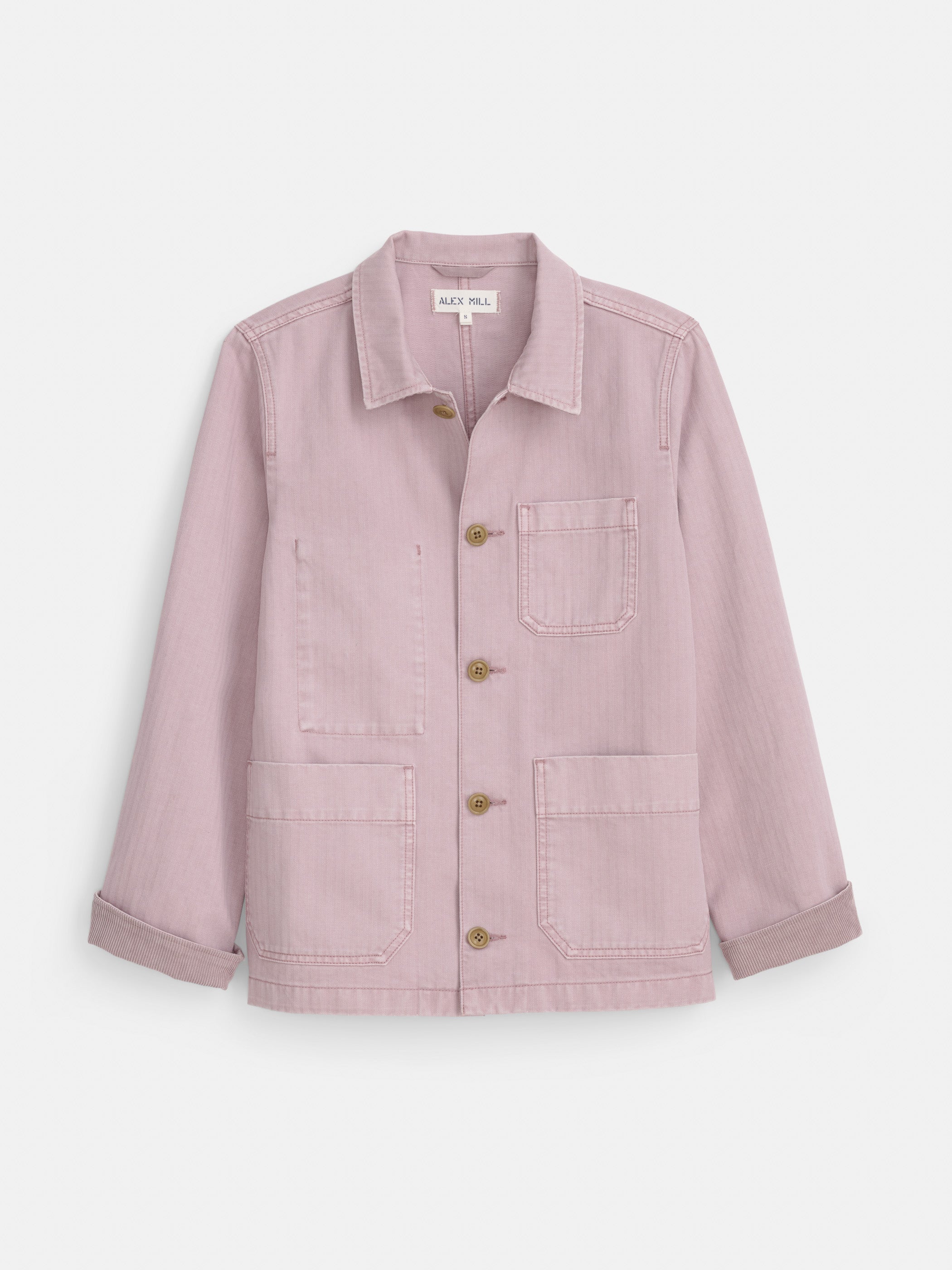 Britt Work Jacket in Herringbone