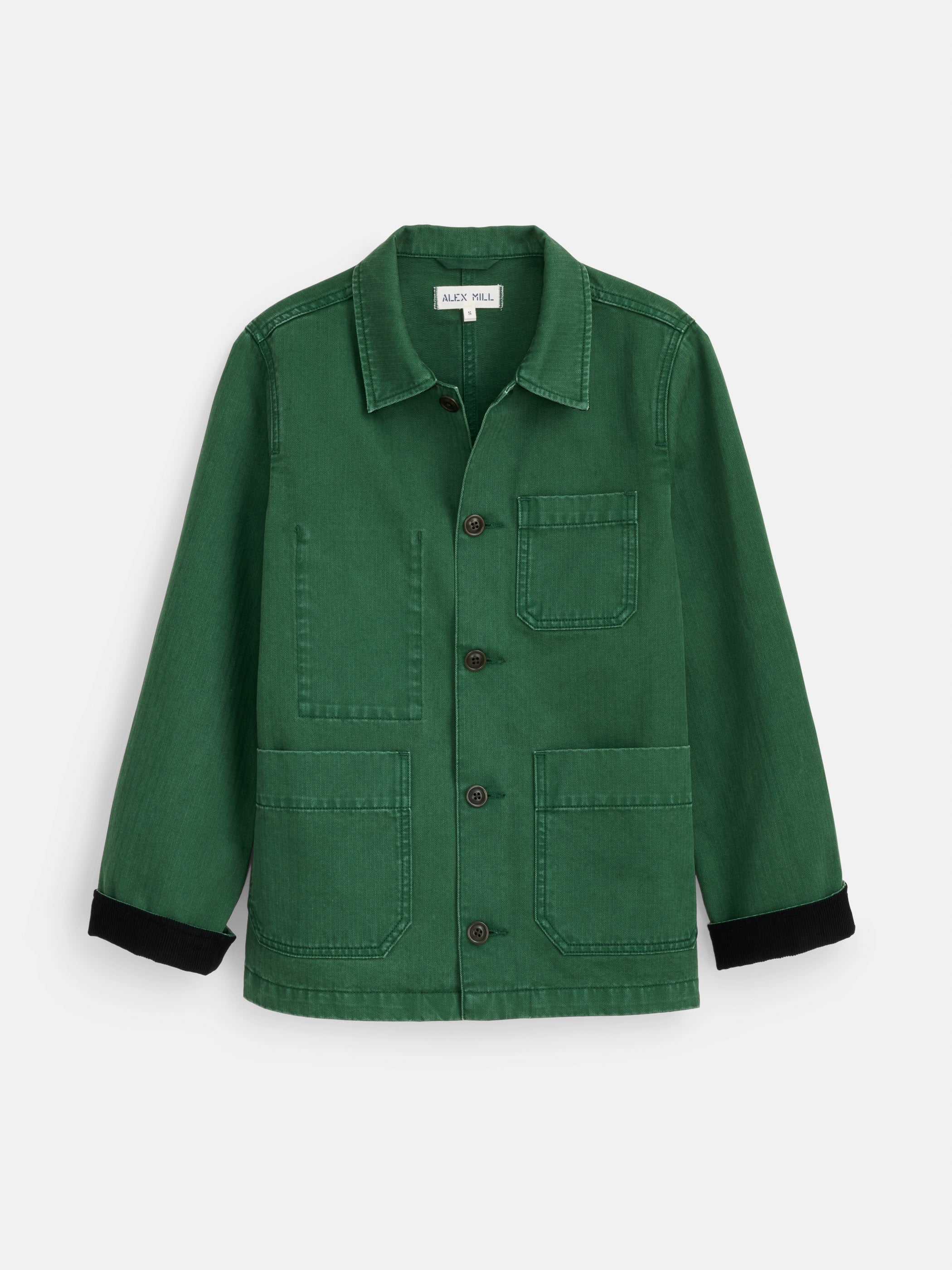 Britt Work Jacket in Herringbone