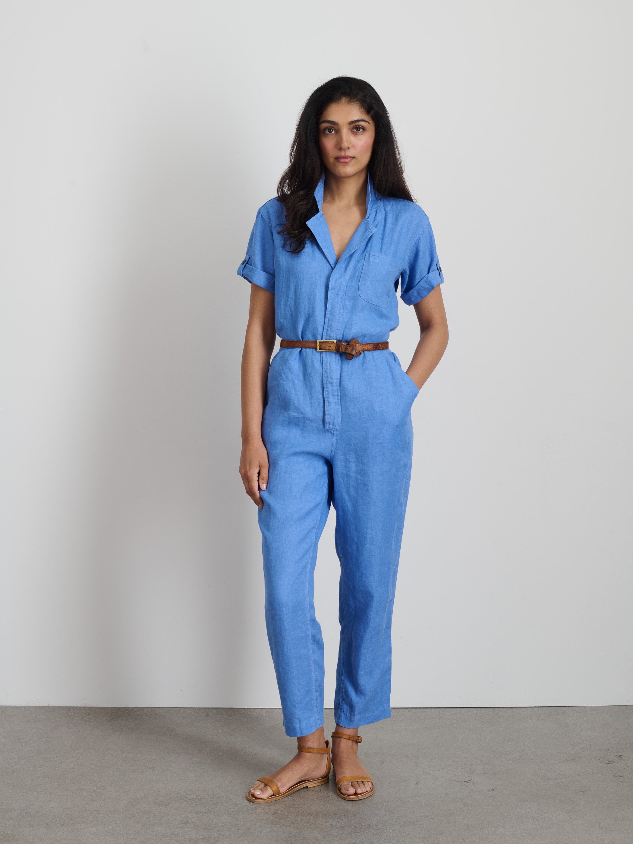 Jumpsuit in Linen
