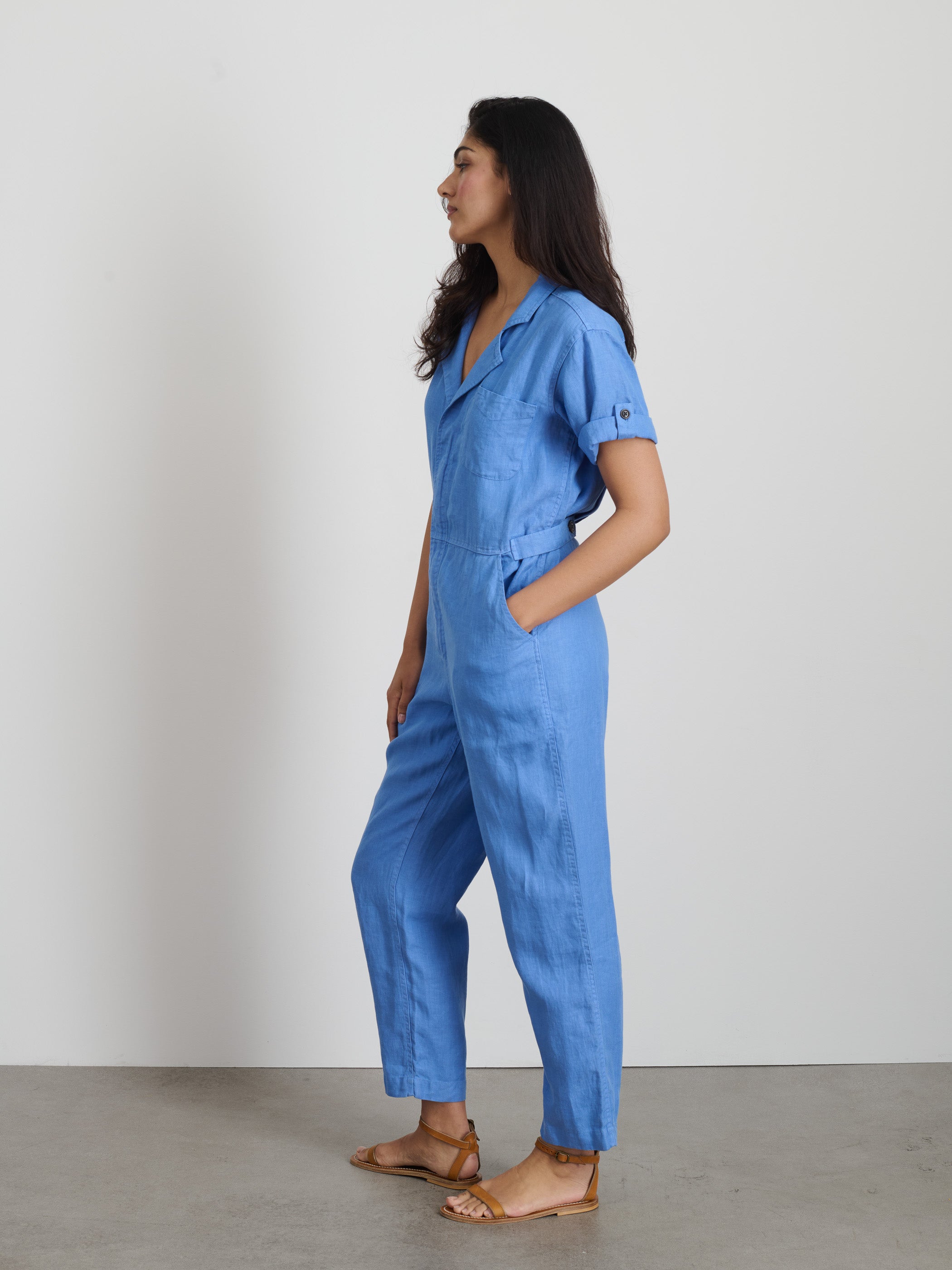 Jumpsuit in Linen