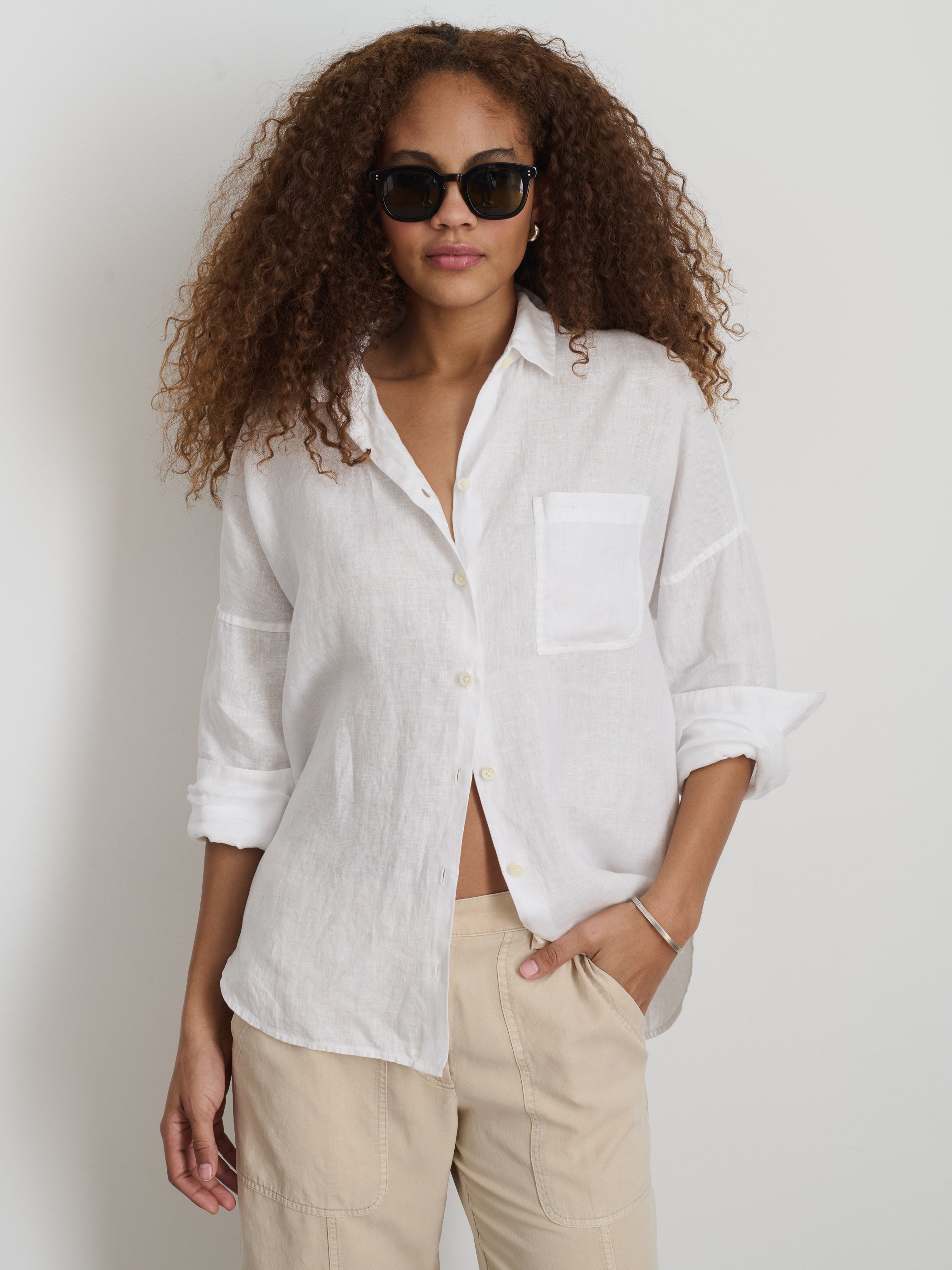 Jo Shirt In Linen