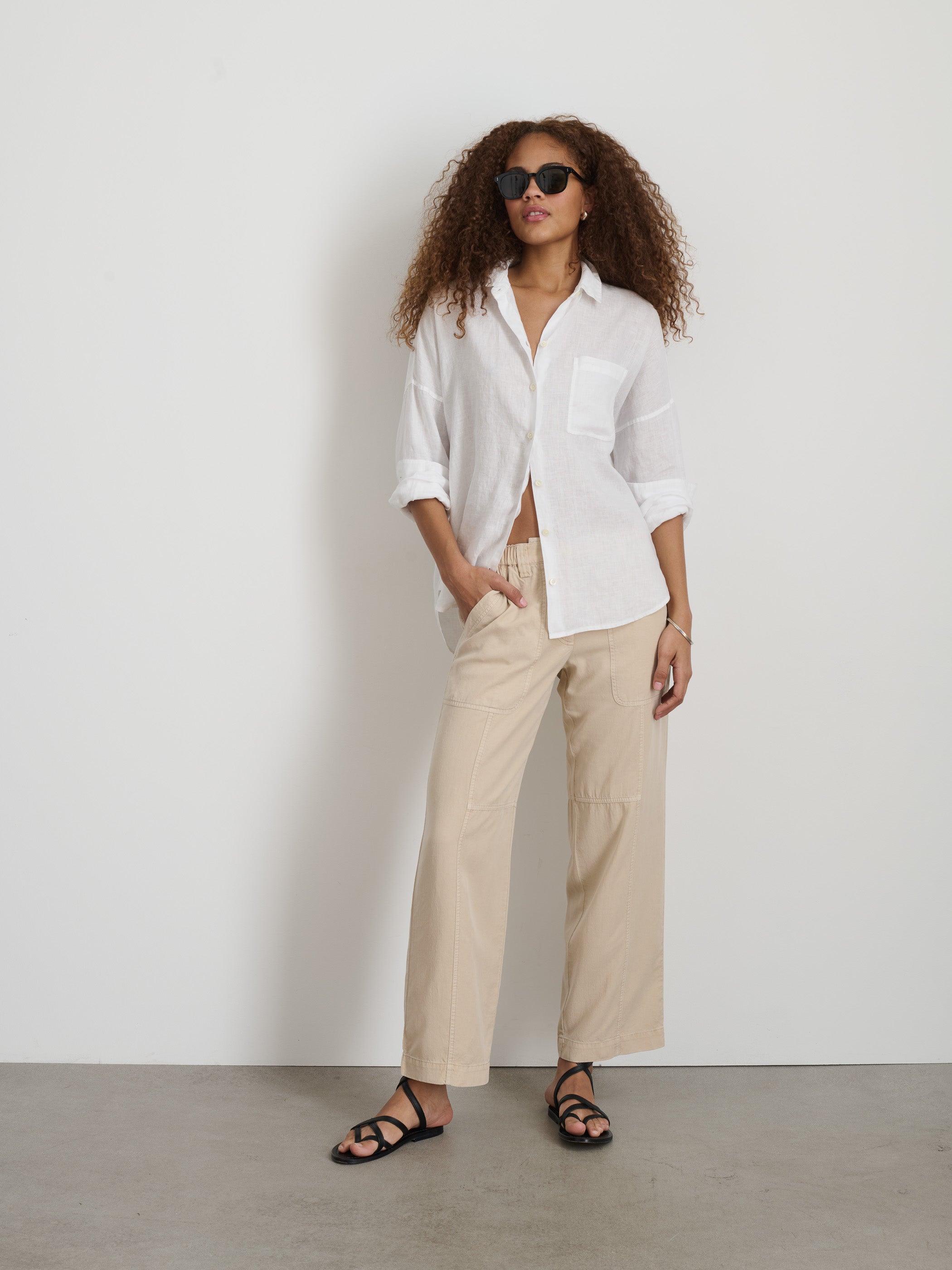 Jo Shirt In Linen