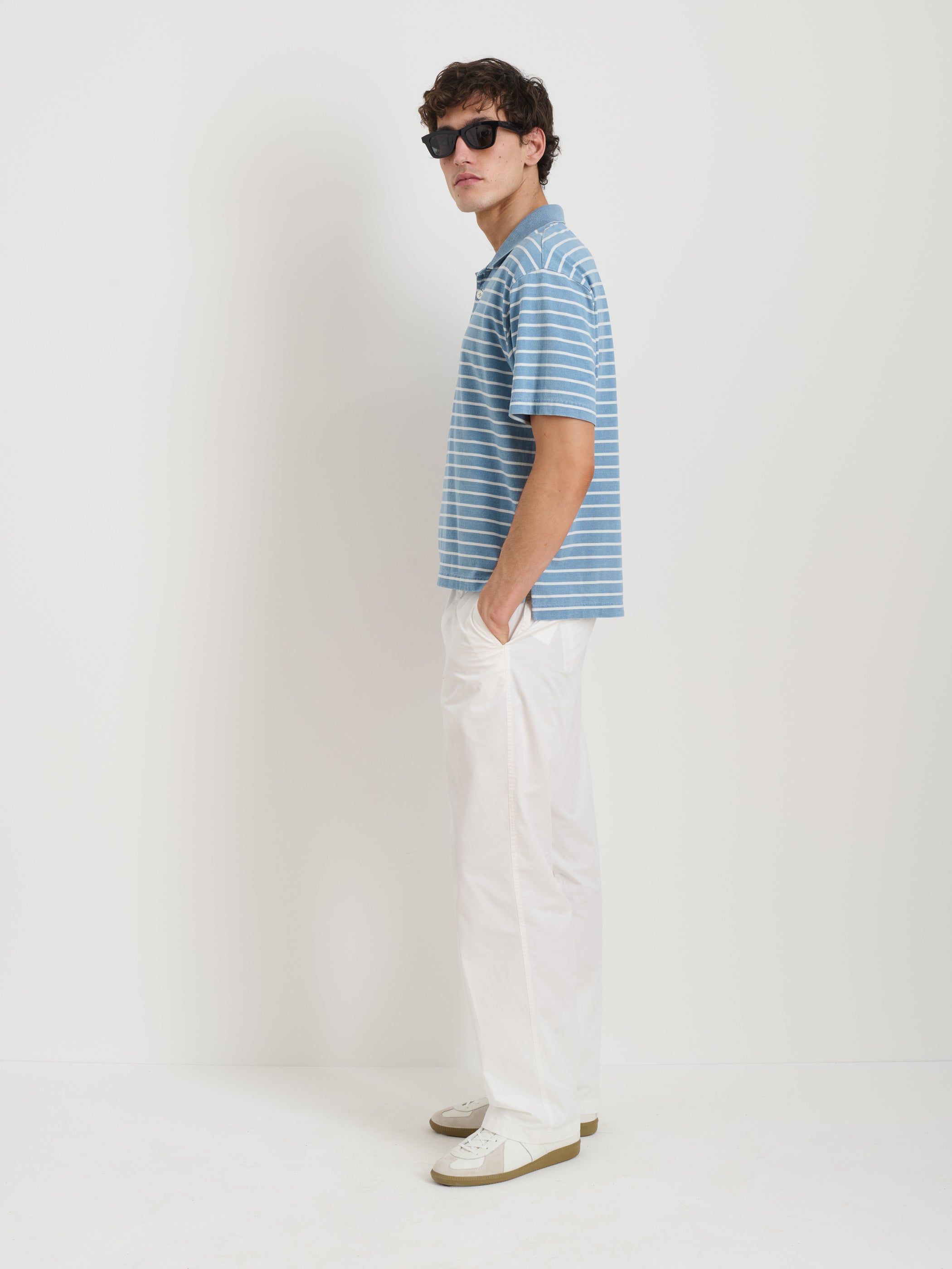 Straight Leg Pant In Lightweight Chino