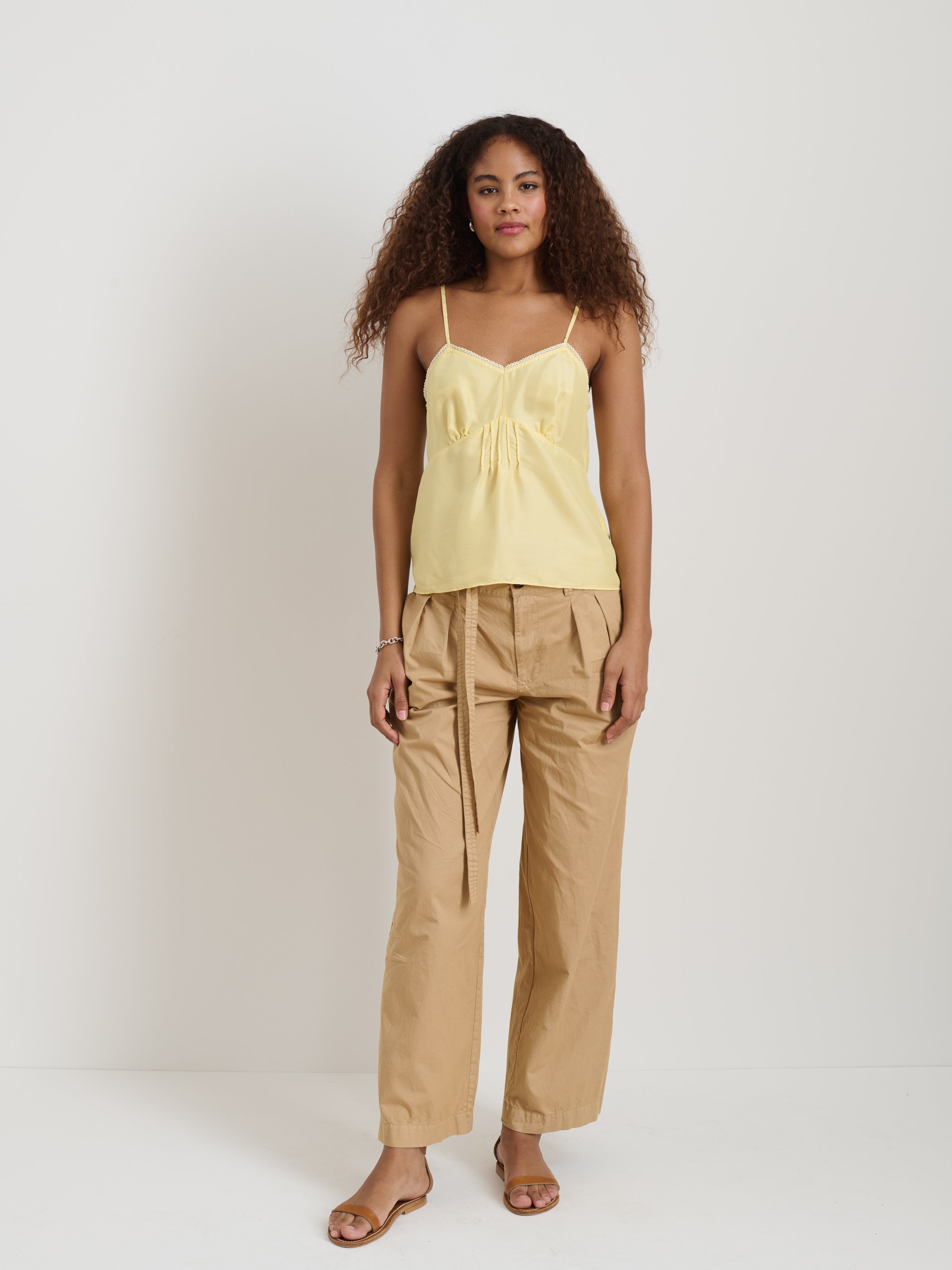 Lilly Cami In Washed Silk